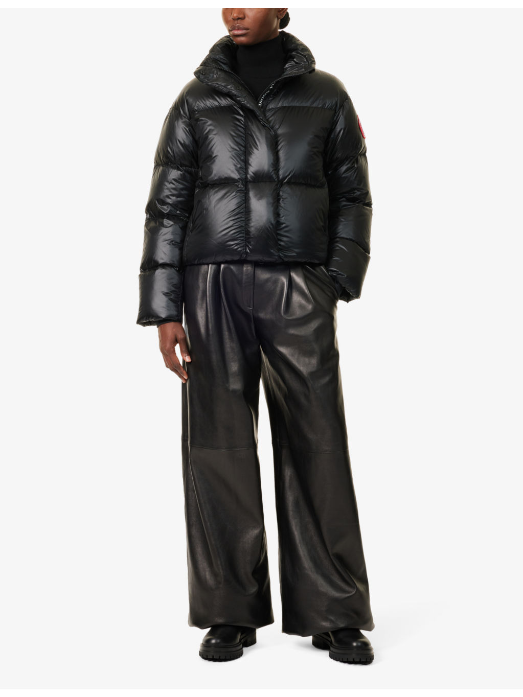 Cypress cropped shell-down puffer jacket - 2