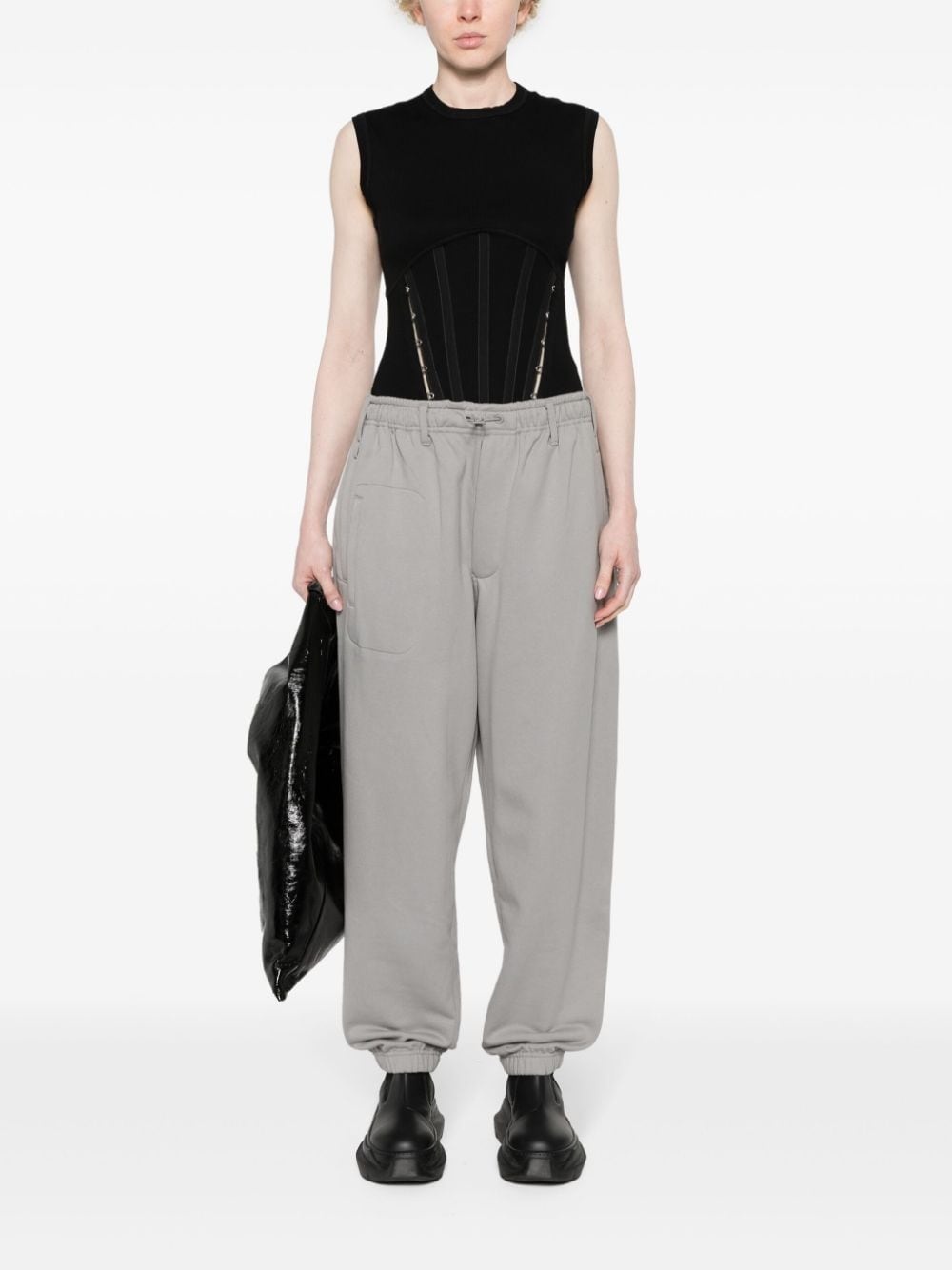 toggle-fastening track pants - 3