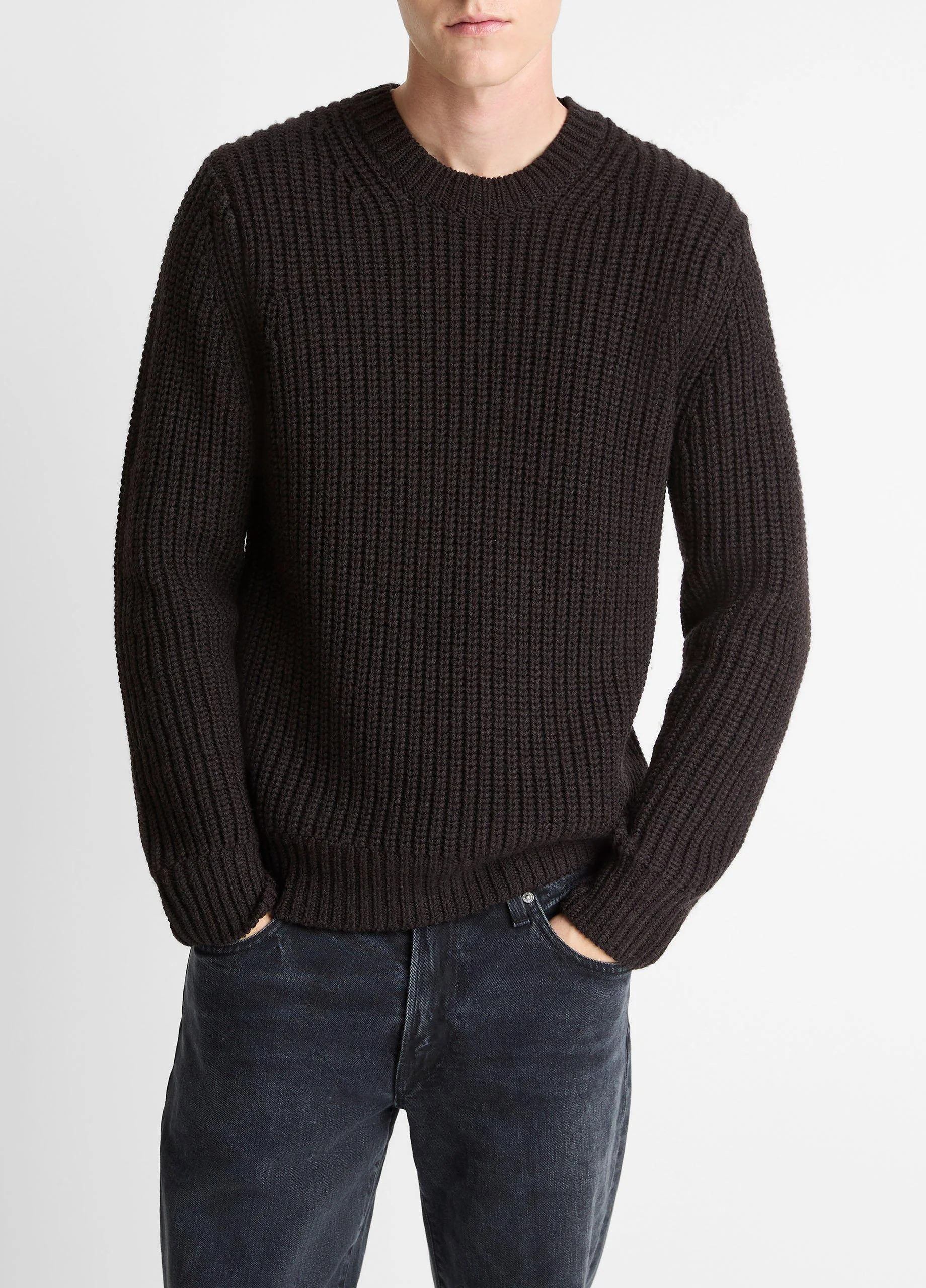 Utility Shaker Merino Wool Sweater - 1