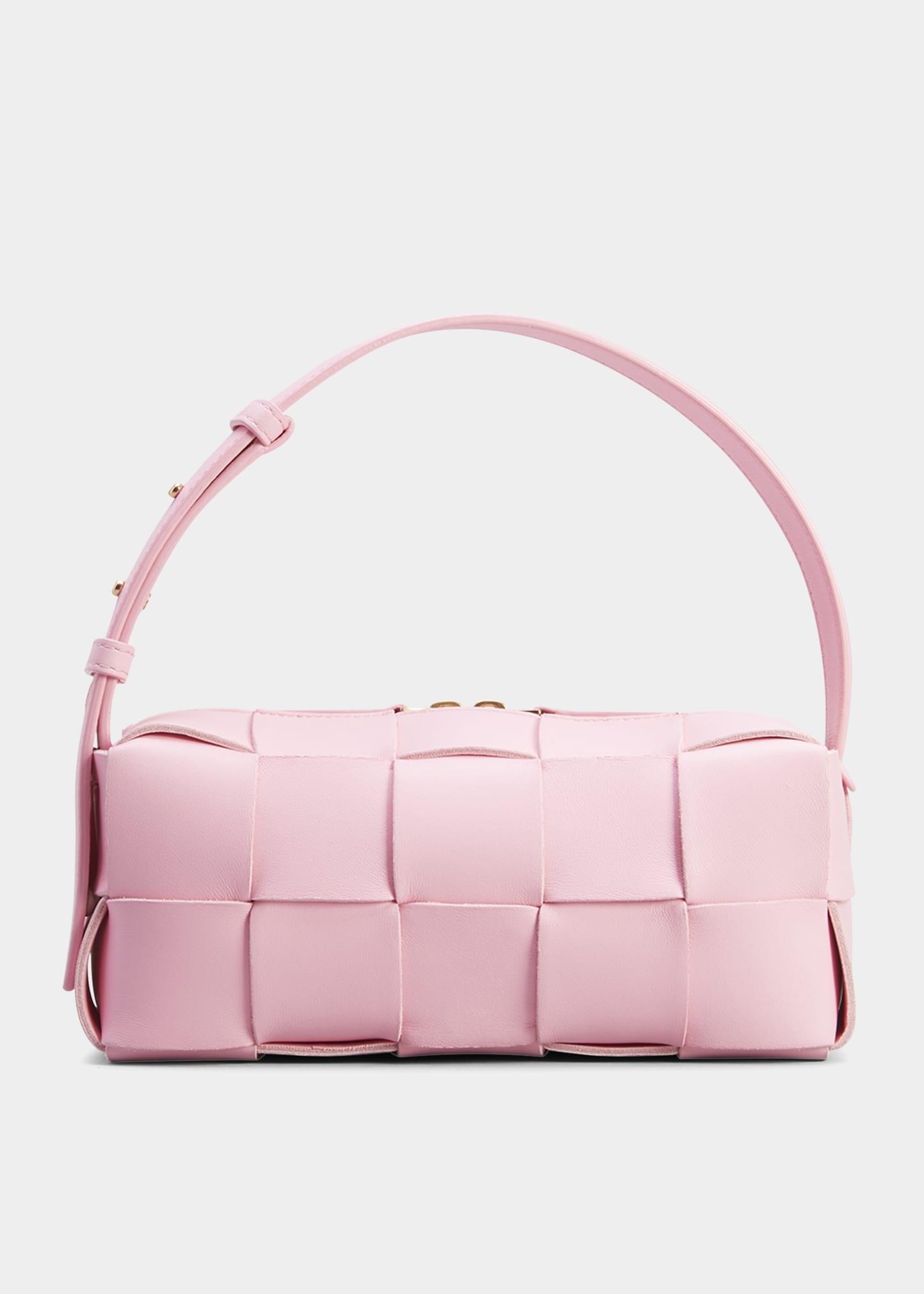 Brick Cassette Small Intrecciato Shoulder Bag - 1