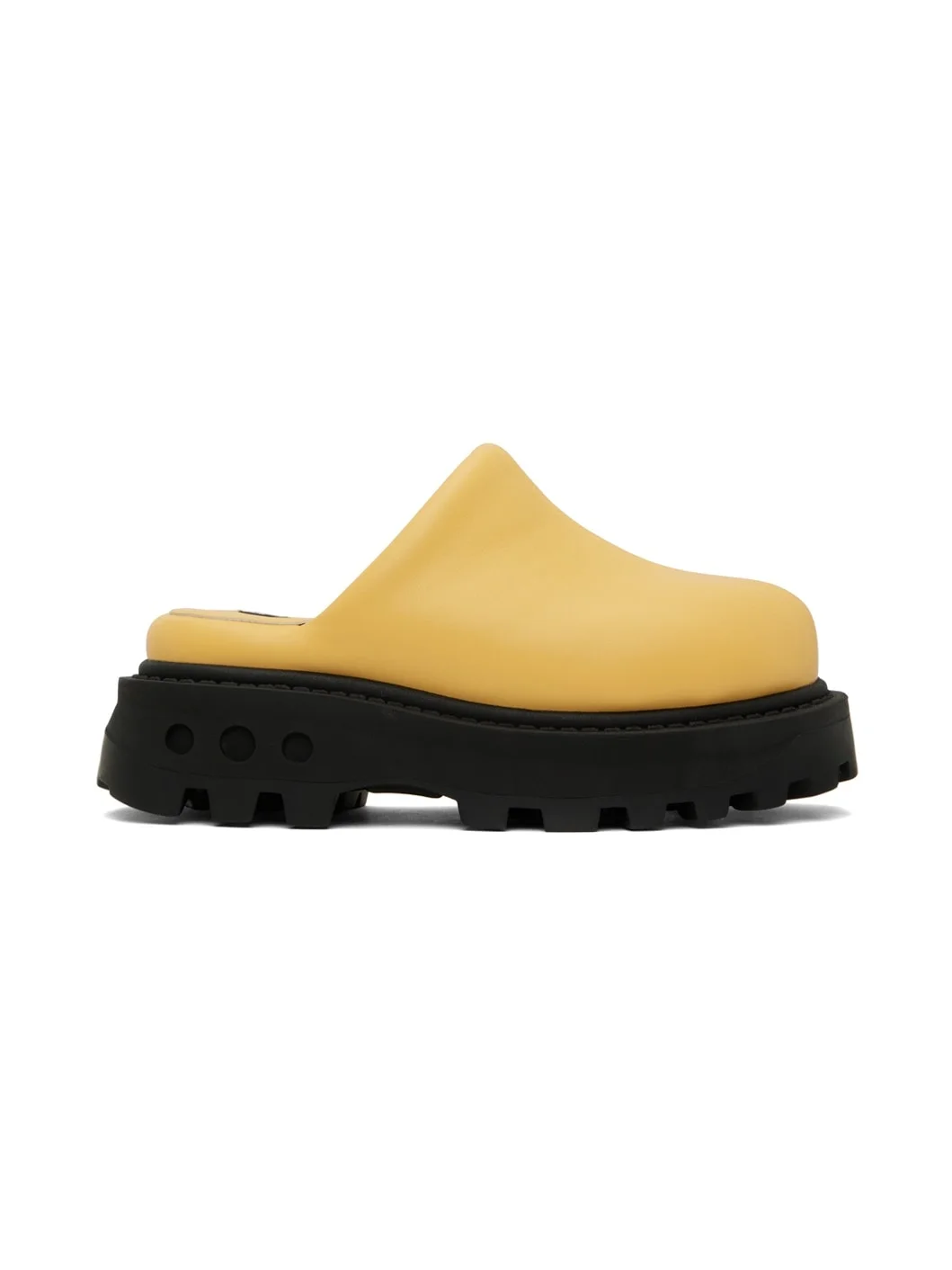 Yellow Grip Bubble Clogs - 1