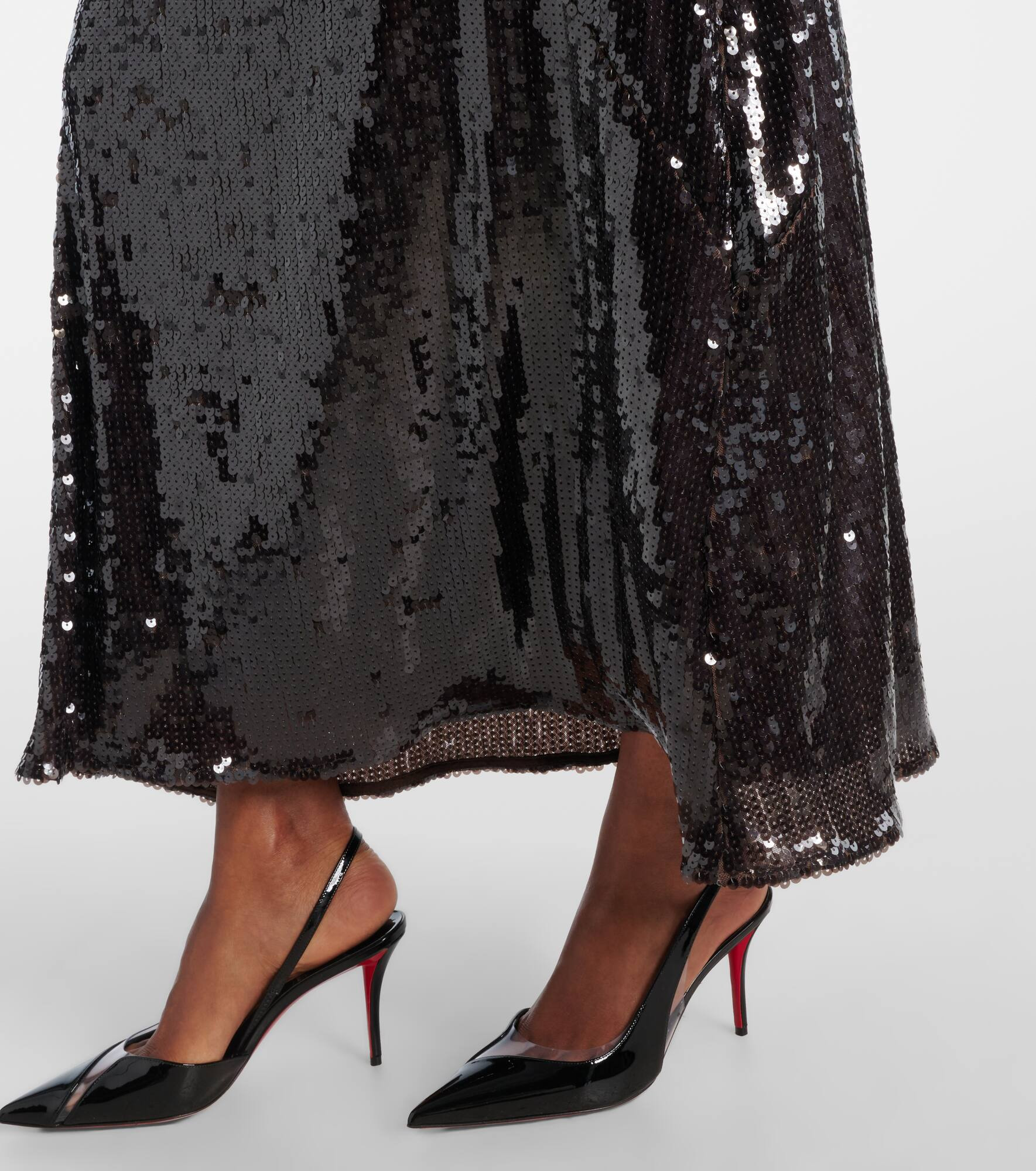Sequined maxi dress - 5