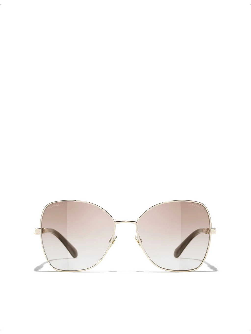 CH4283 Butterfly-Frame Metal Sunglasses - 1