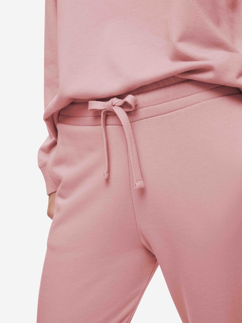 Women's Sweatpants Quinn Cotton Modal Rose Pink - 6