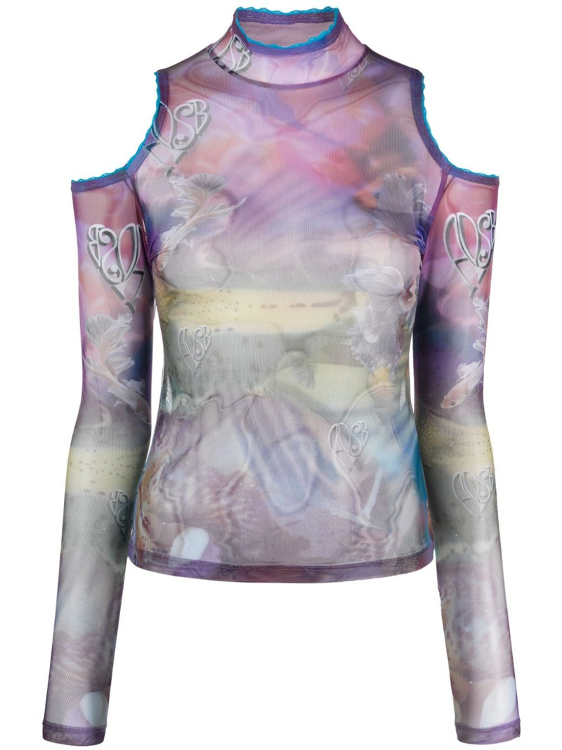 Luna abstract-print top 1
