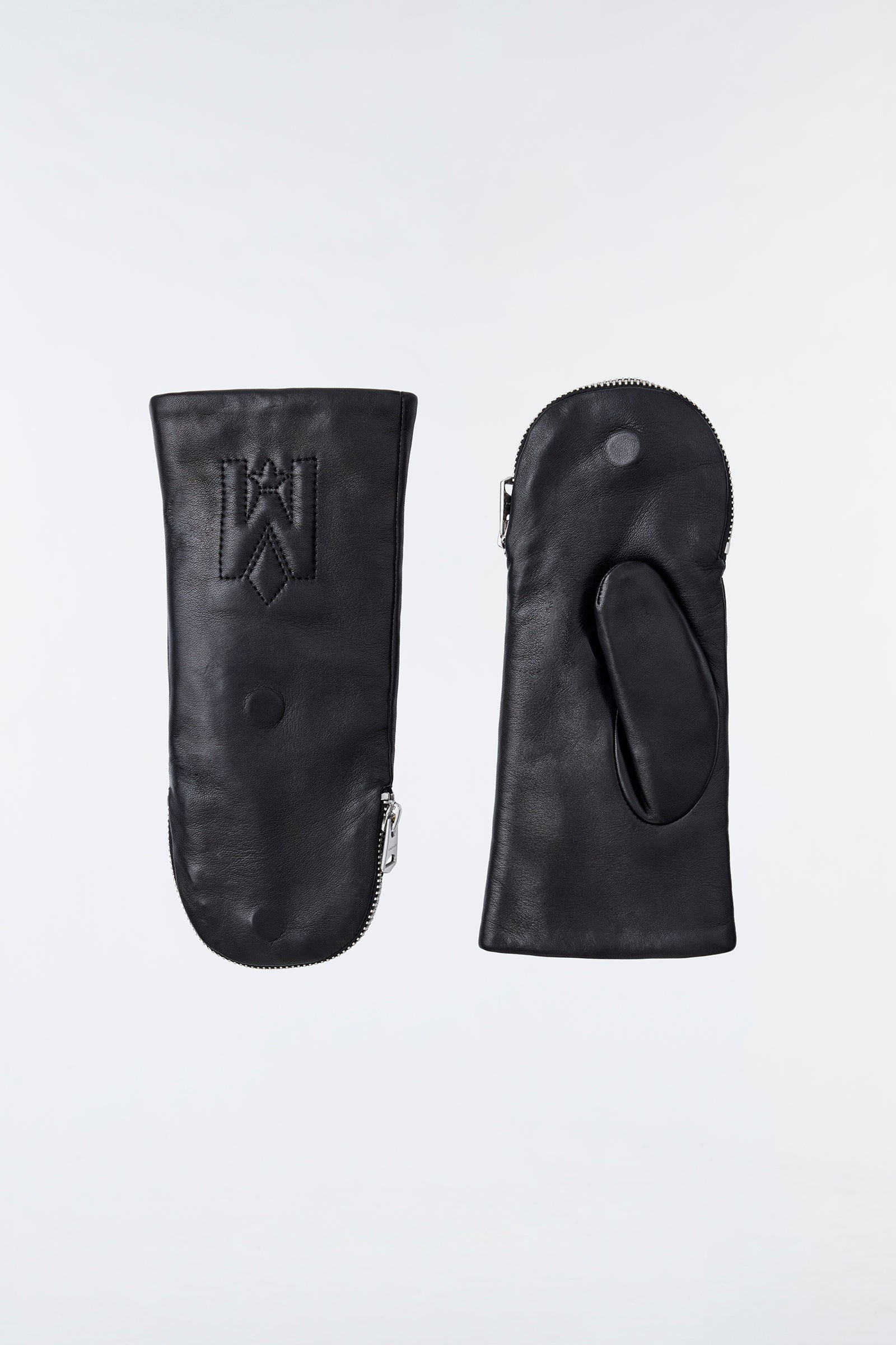 TYRESA Shearling-lined mittens - 1