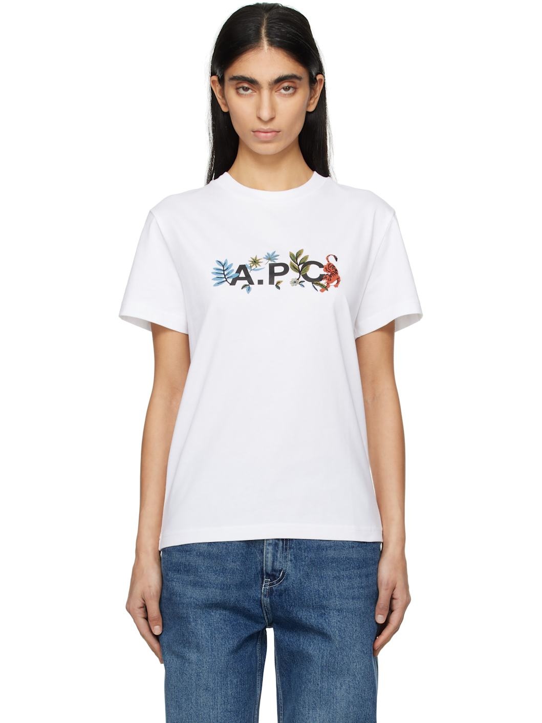 White Auguste T-shirt - 1