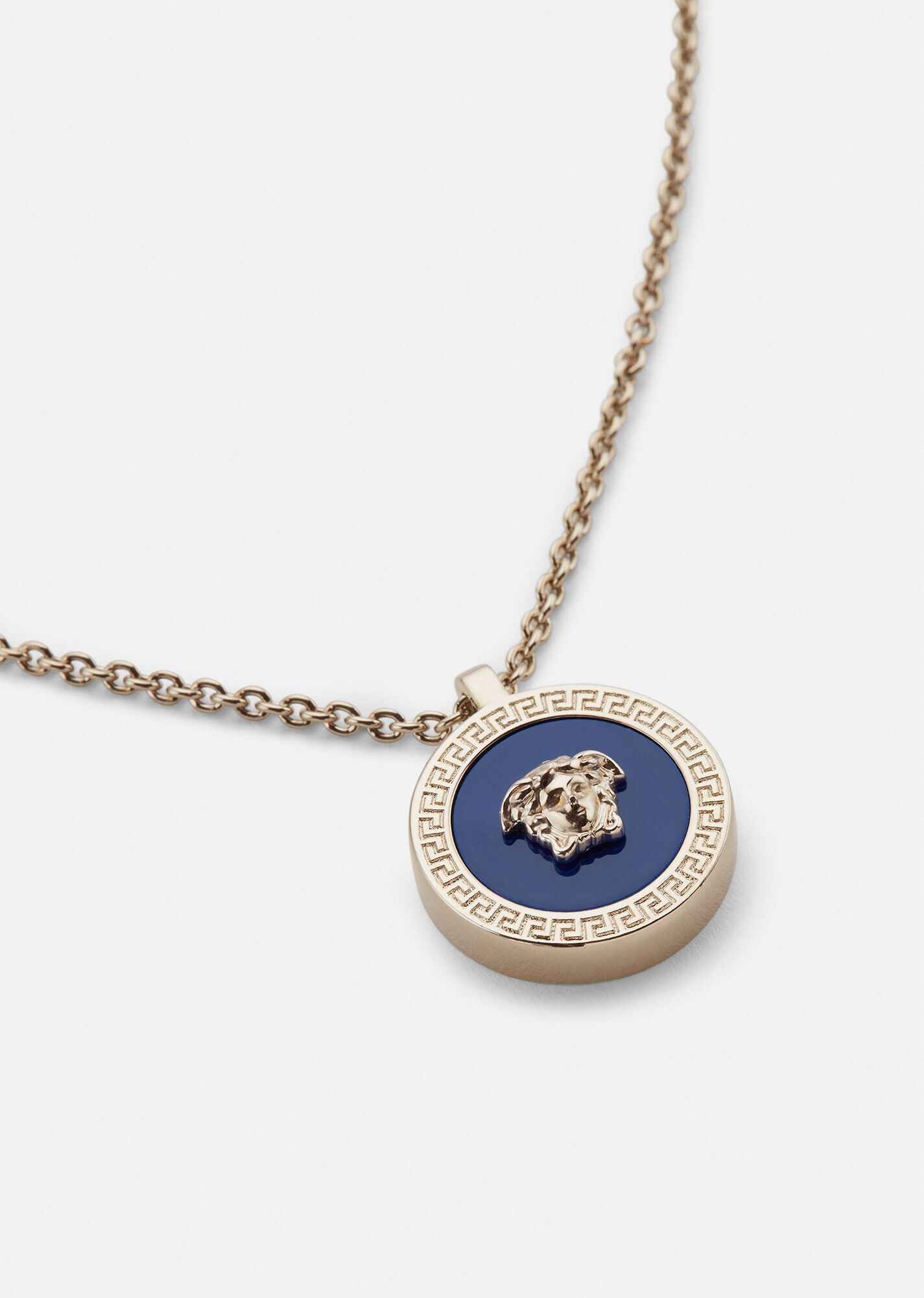 Enamel Medusa Necklace - 3