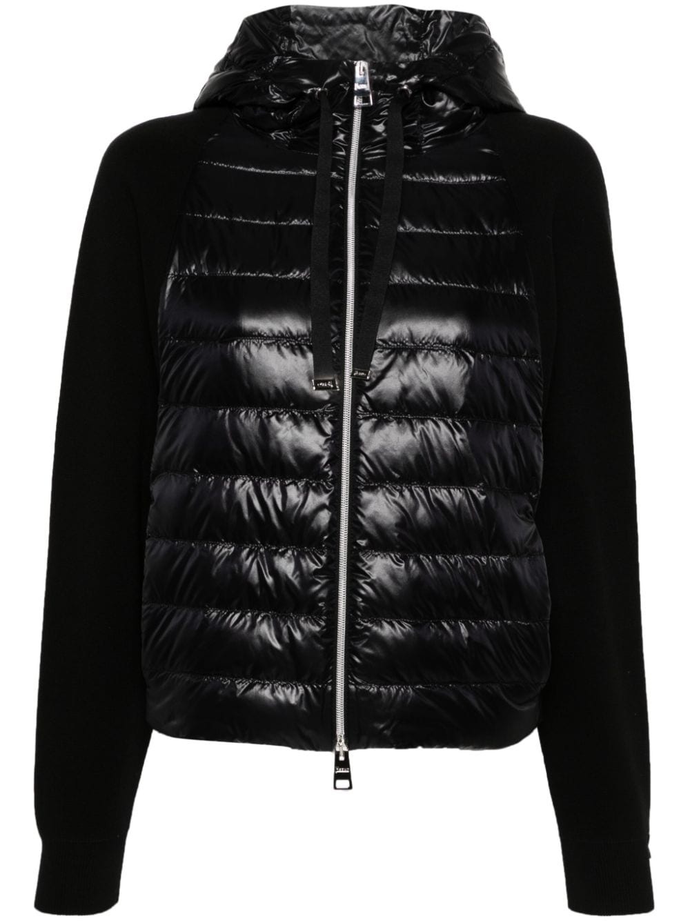 padded hooded jacket - 1