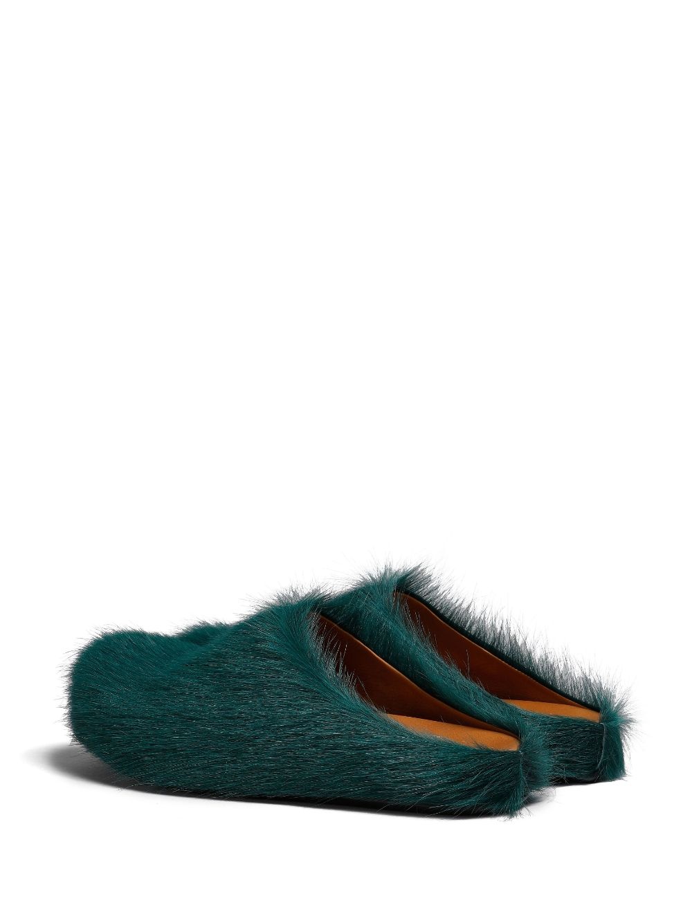 Sabot brushed leather slides - 3