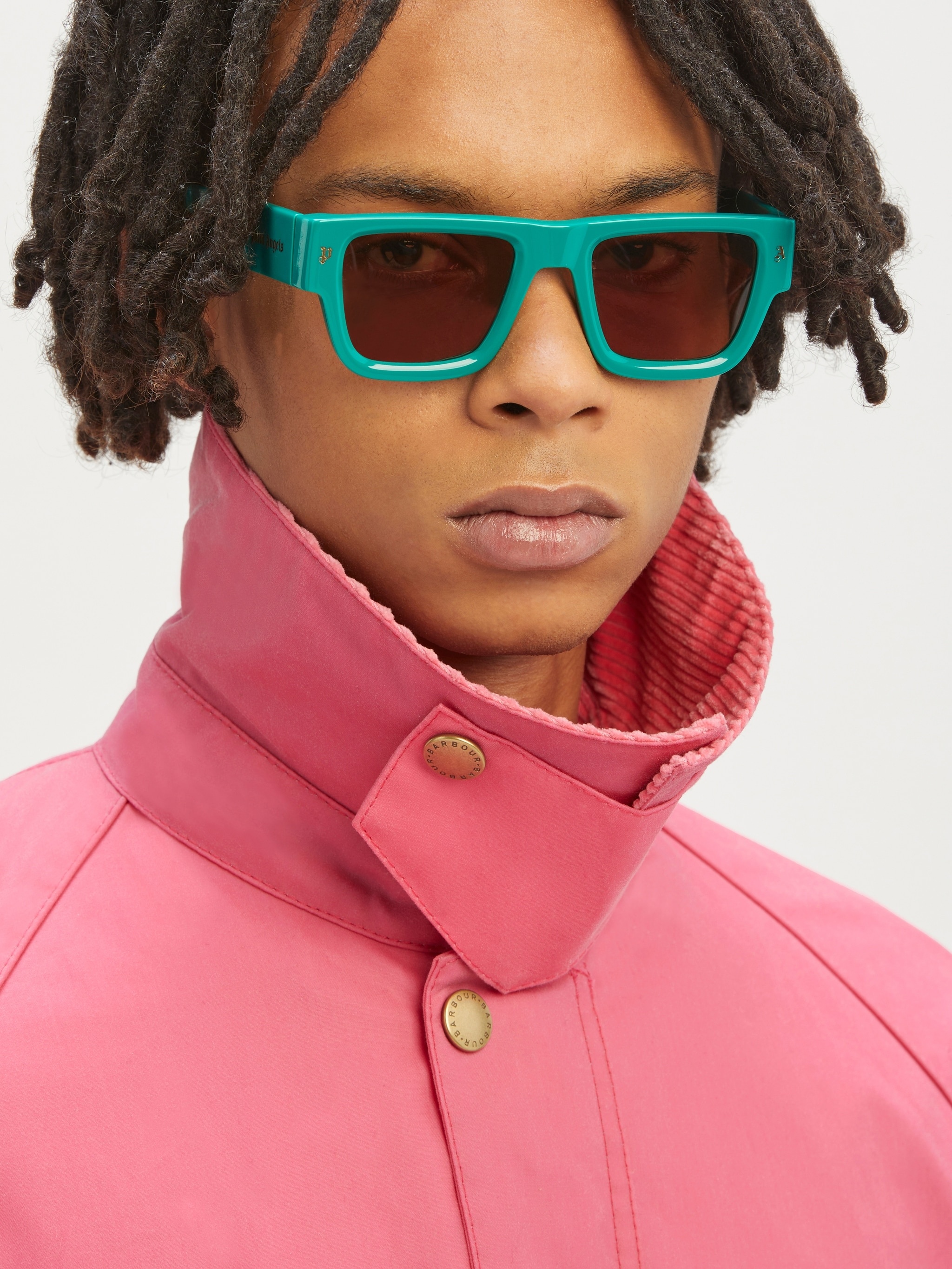 Palm Angels x Barbour Bedale Wax Jacket - 7