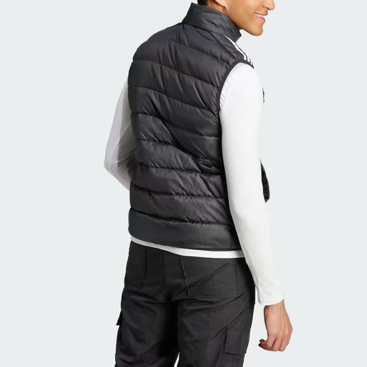 adidas Essentials 3-Stripes Light Down Vest 'Black' HZ5728 - 3