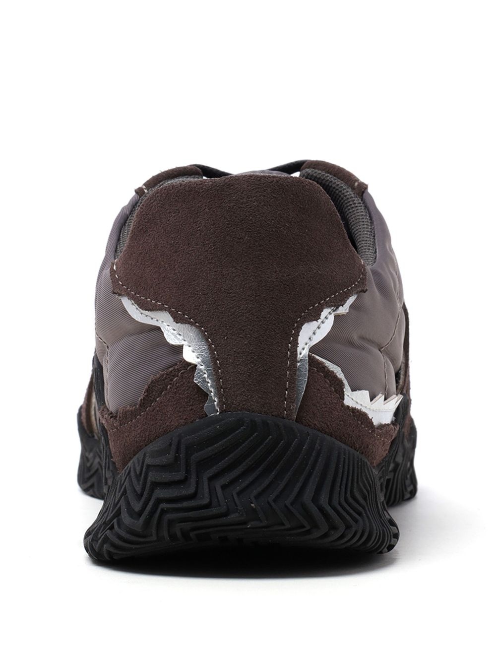 paneled low-top sneakers - 3