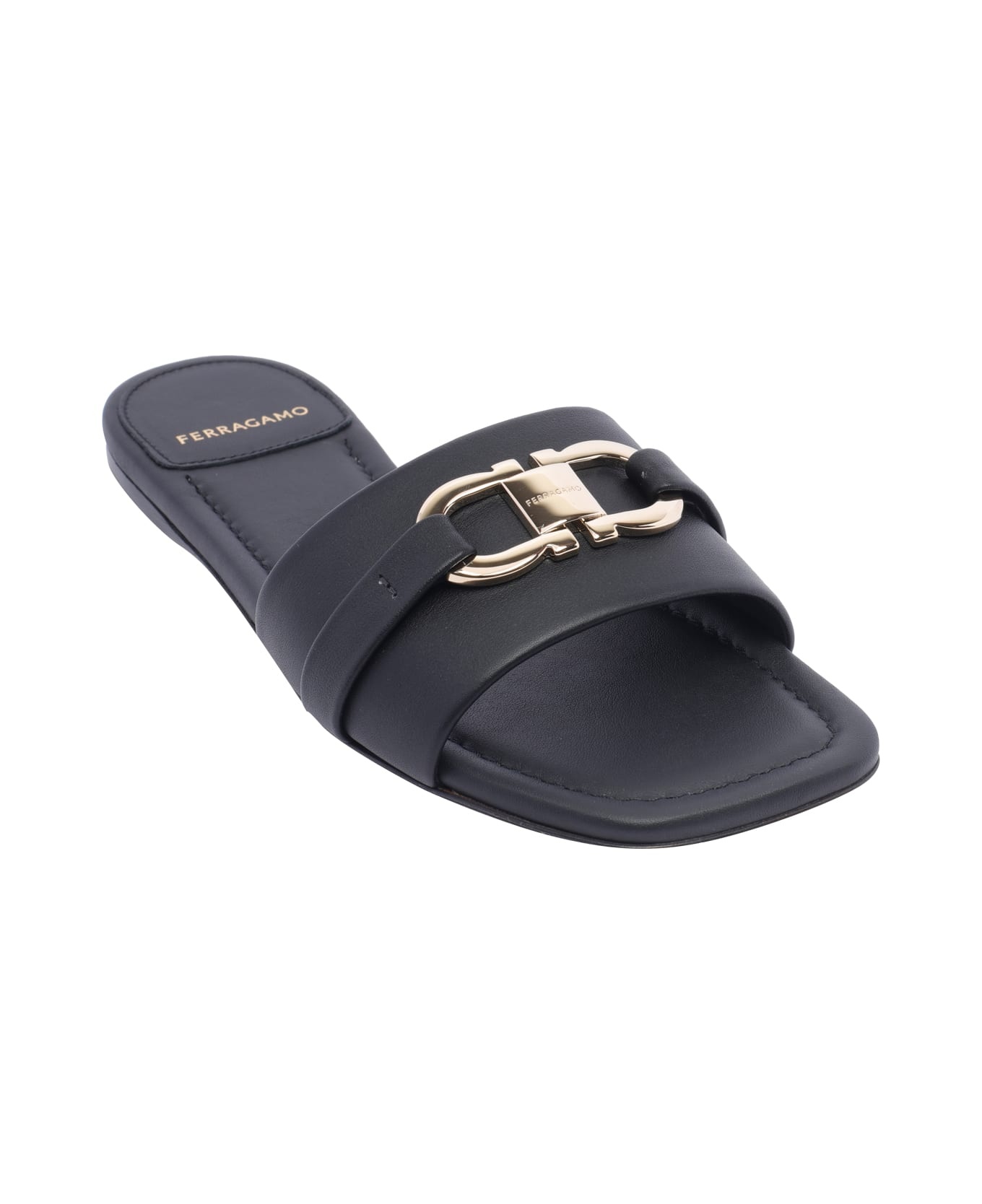 Flat Slide With Gancini Ornament - 4