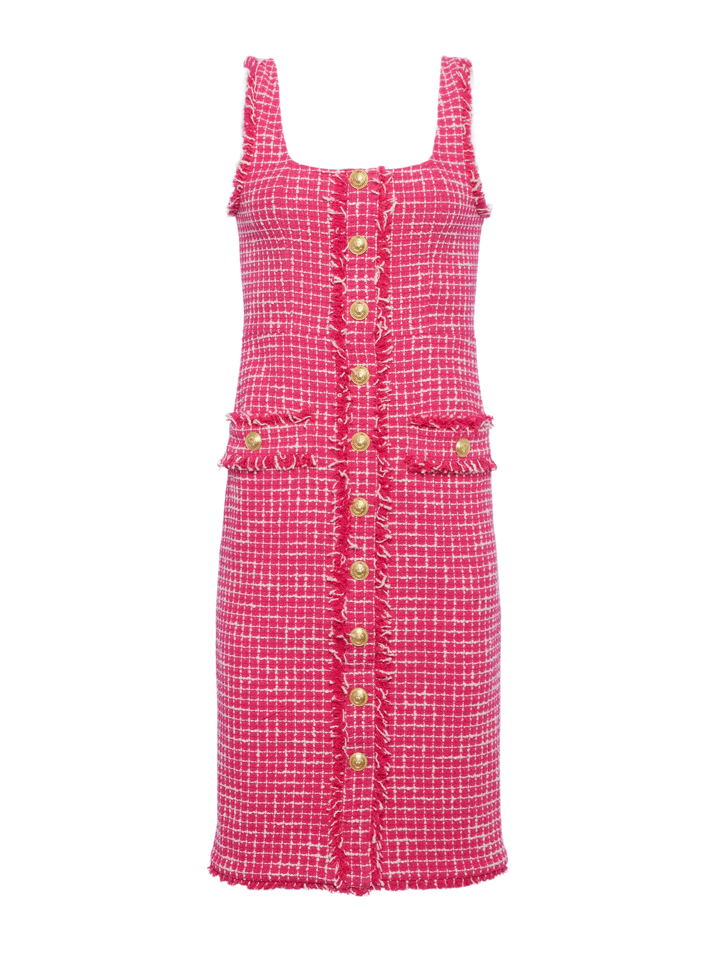 Aya Tweed Midi Dress - 1