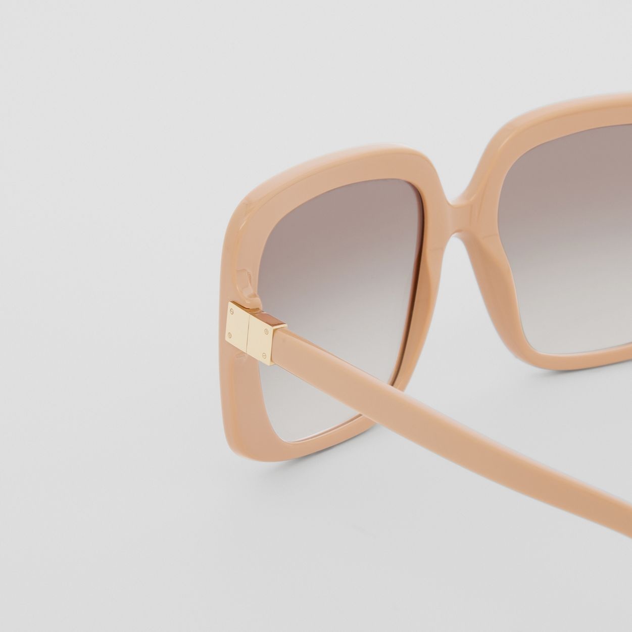 Hardware Detail Square Frame Sunglasses - 2