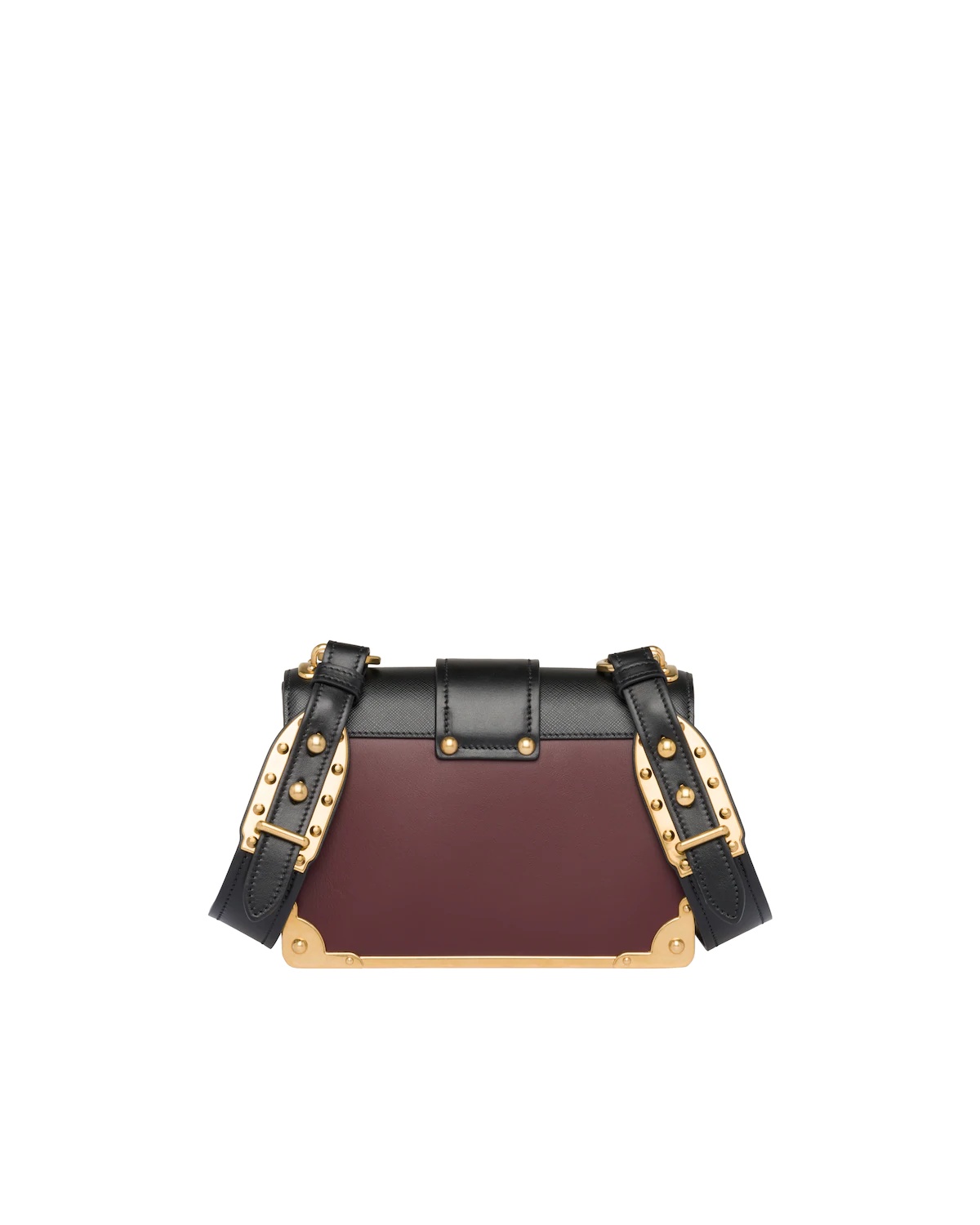 Leather Prada Cahier Bag - 4