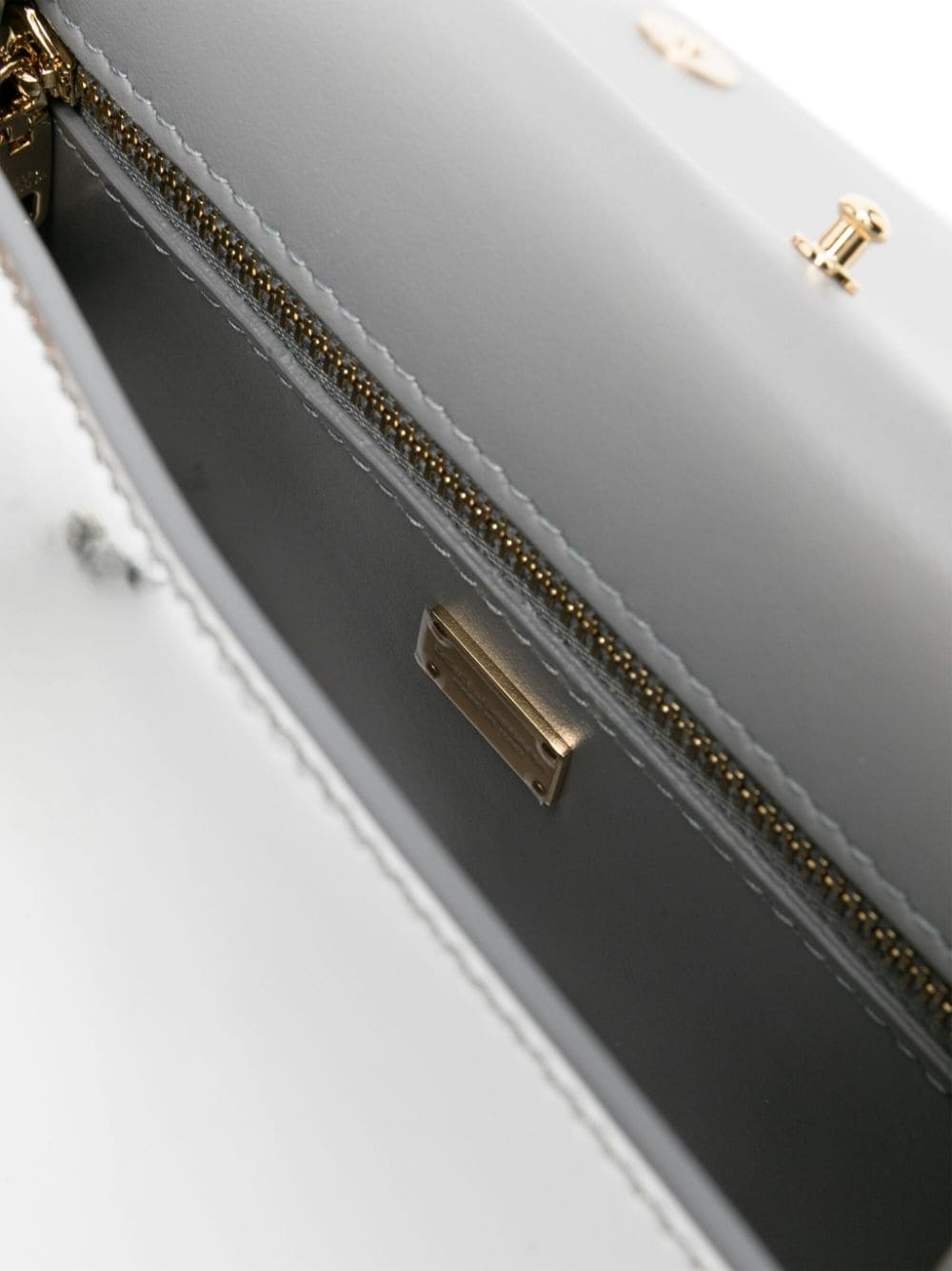 DG Logo leather crossbody bag - 5