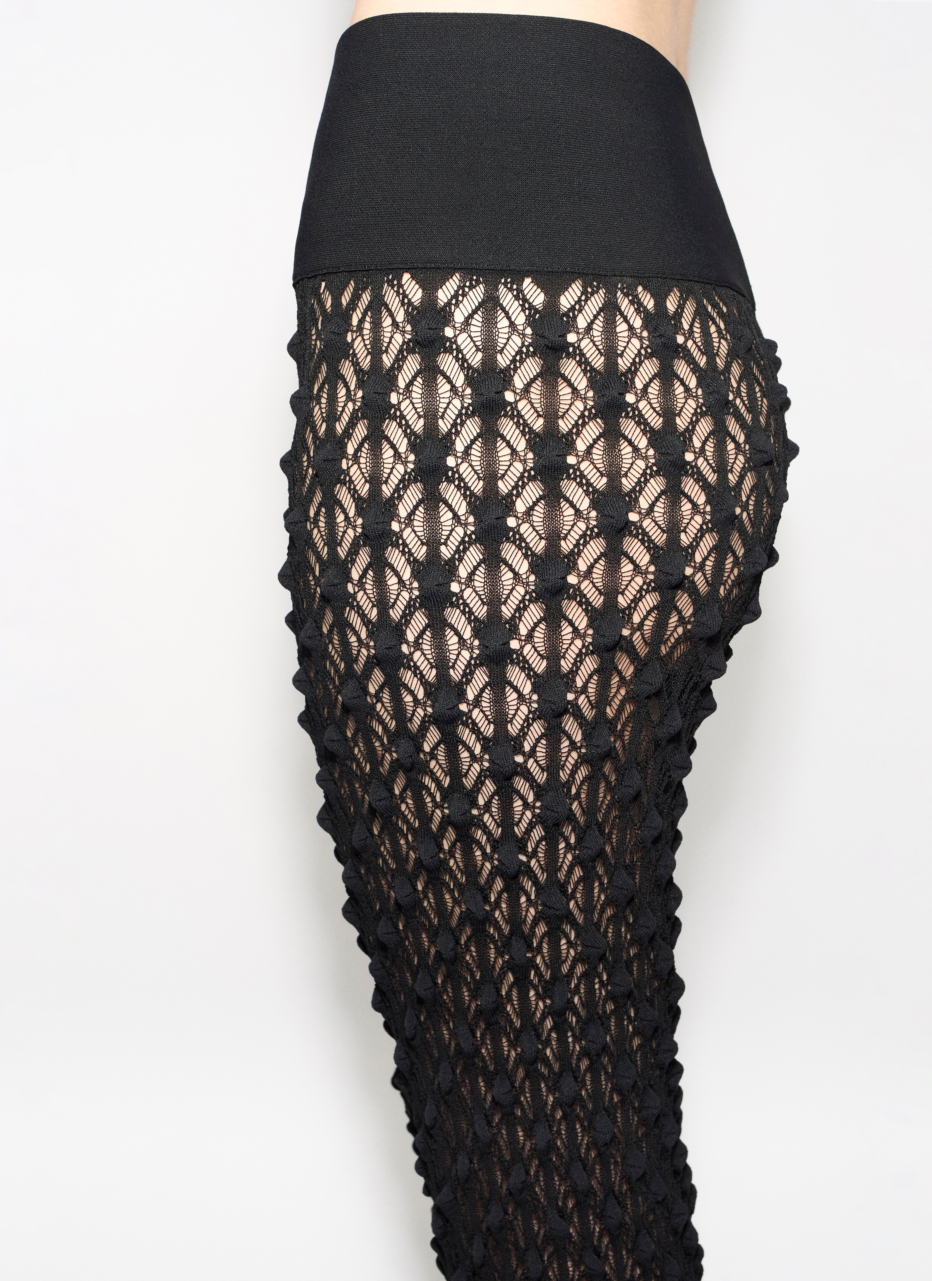 LACE KNIT PANTS - 6
