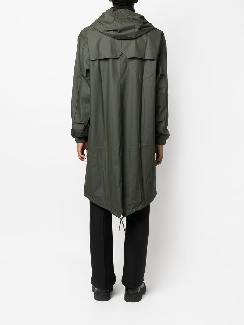 drawstring hooded raincoat 5