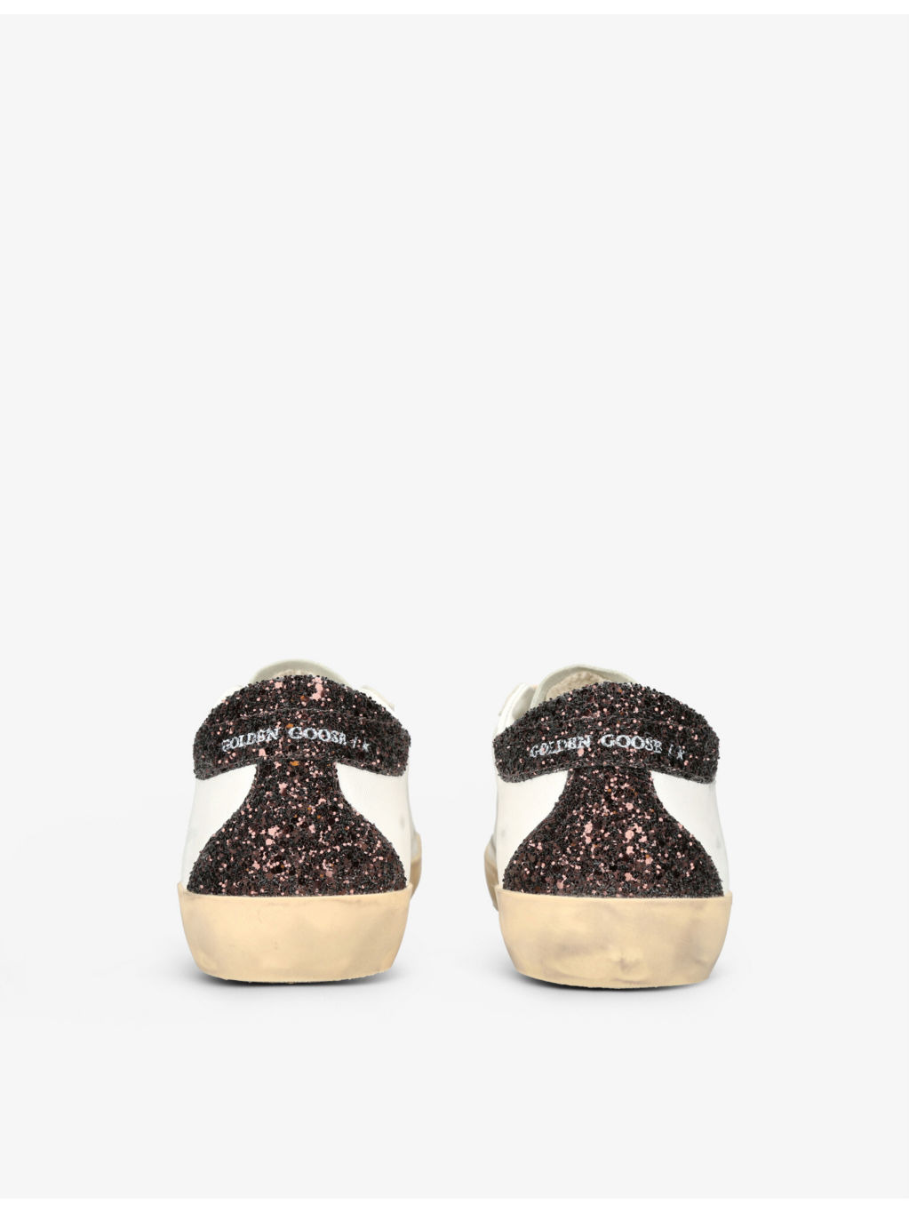 Women's Superstar 11353 star-applique low-top leather trainers - 4