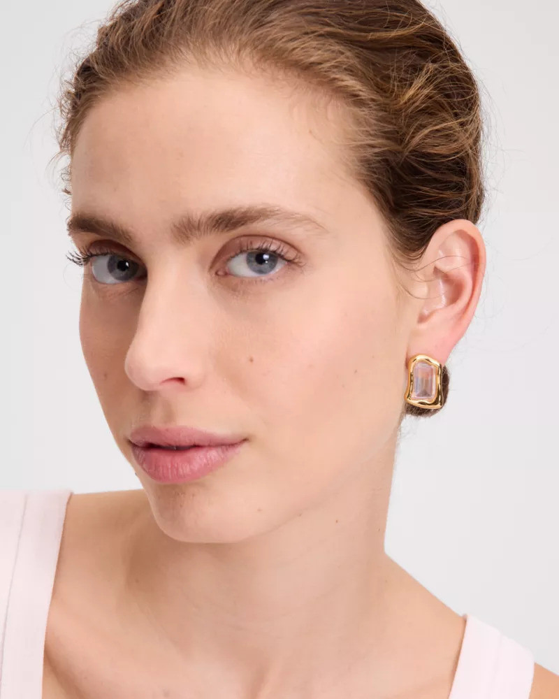 kate spade Molten Glass Statement Studs outlook