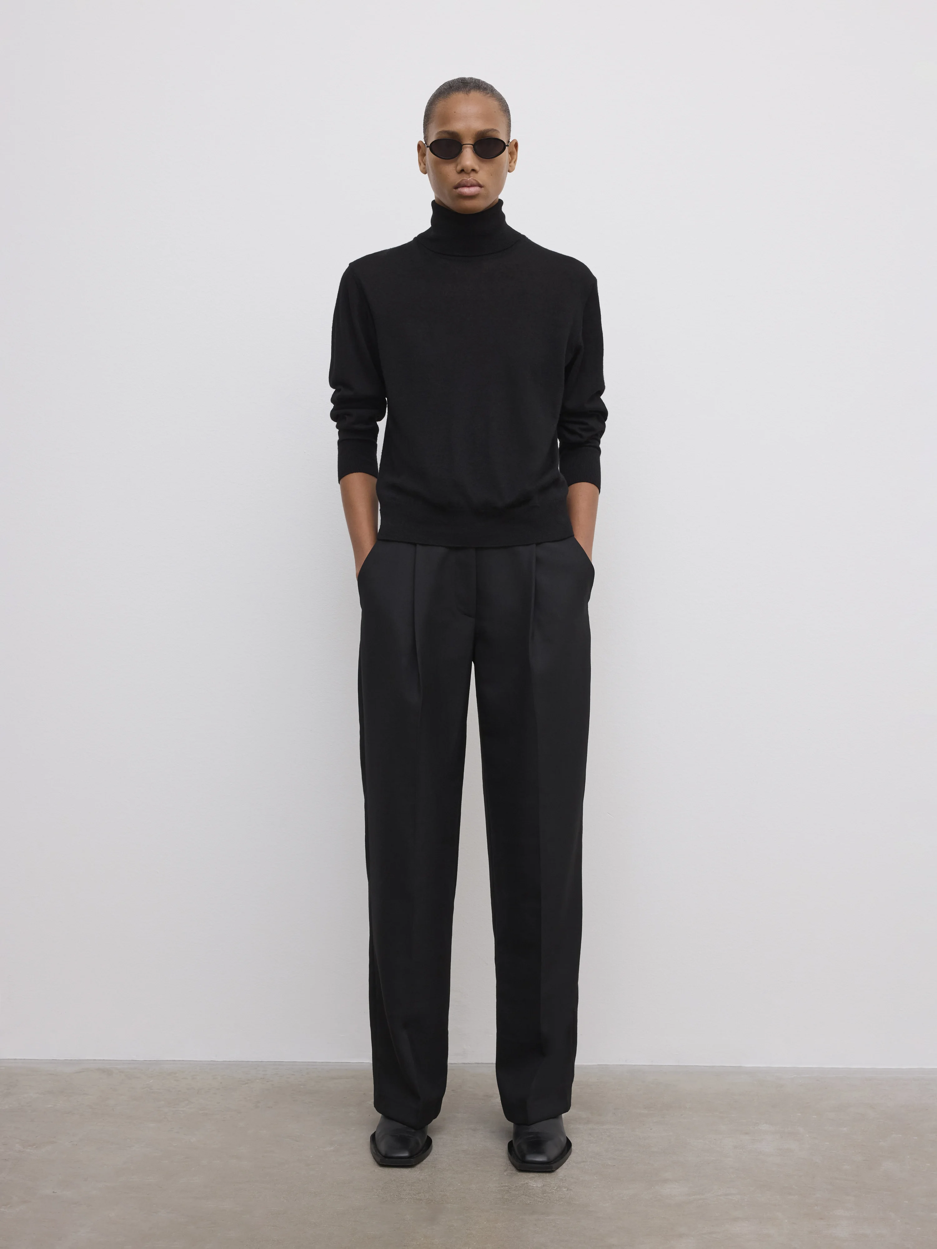 Cashmere turtleneck - 1