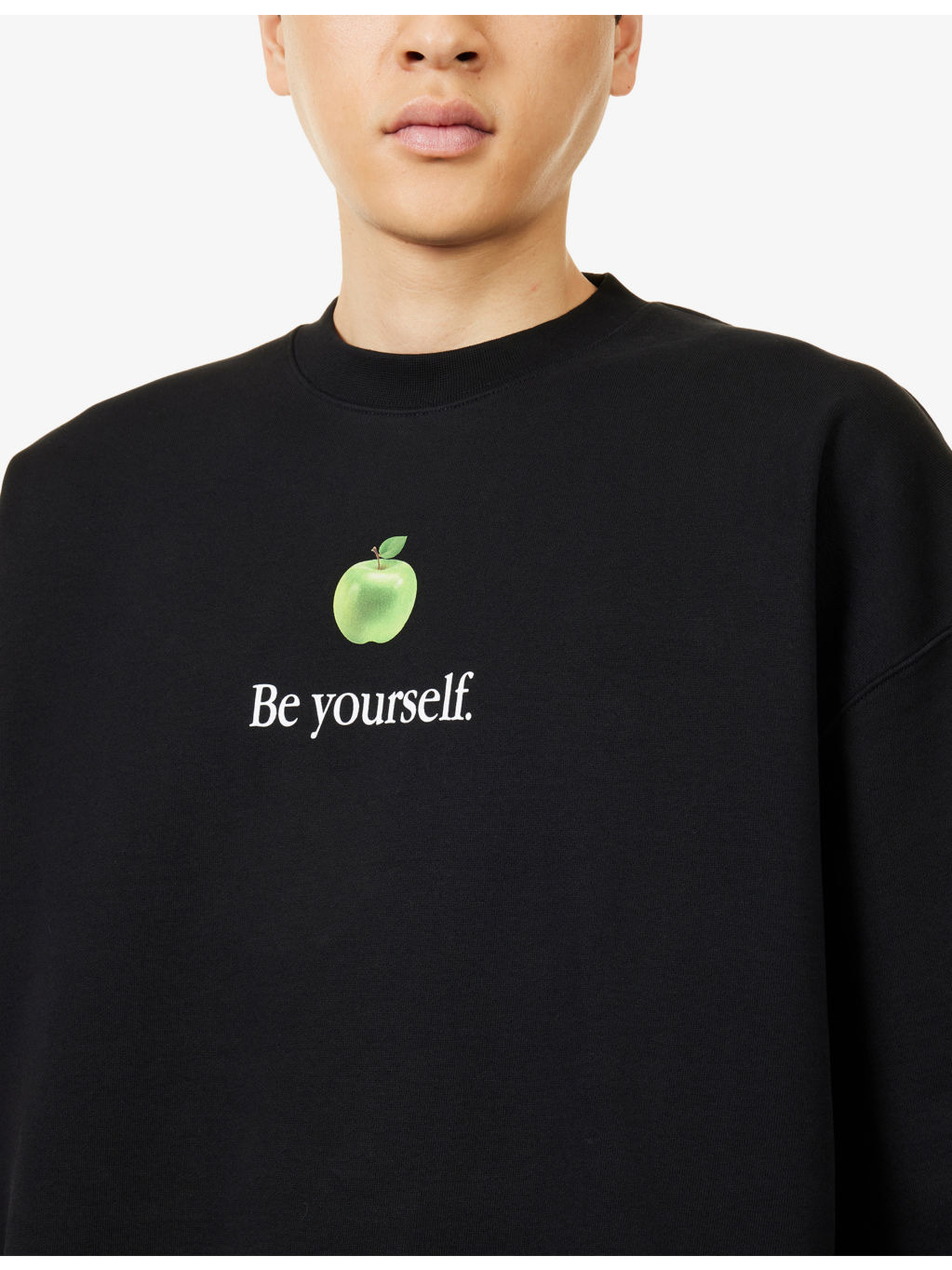 Be Yourself Relaxed-Fit Cotton-Blend Sweatshirt - 5