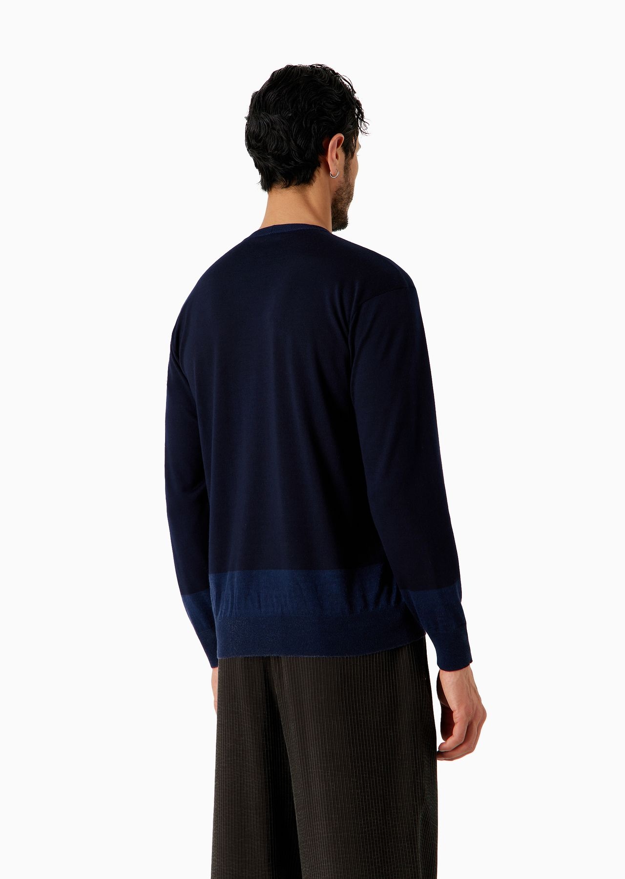 ASV cashmere and silk crew-neck jumper - 3