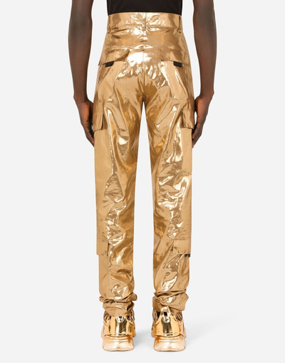 Dolce & Gabbana Laminated nylon pants outlook