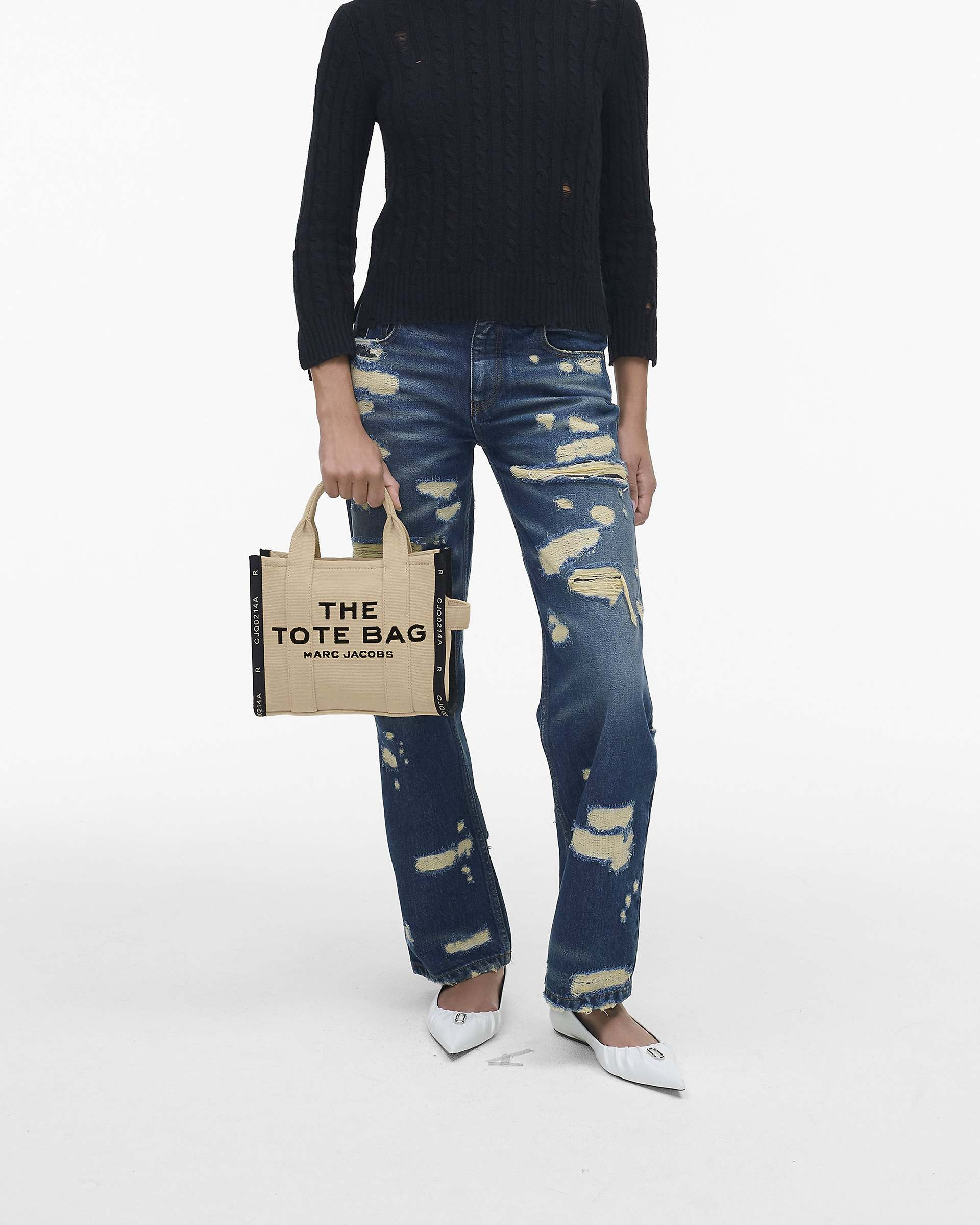 THE JACQUARD MINI TOTE BAG - 8