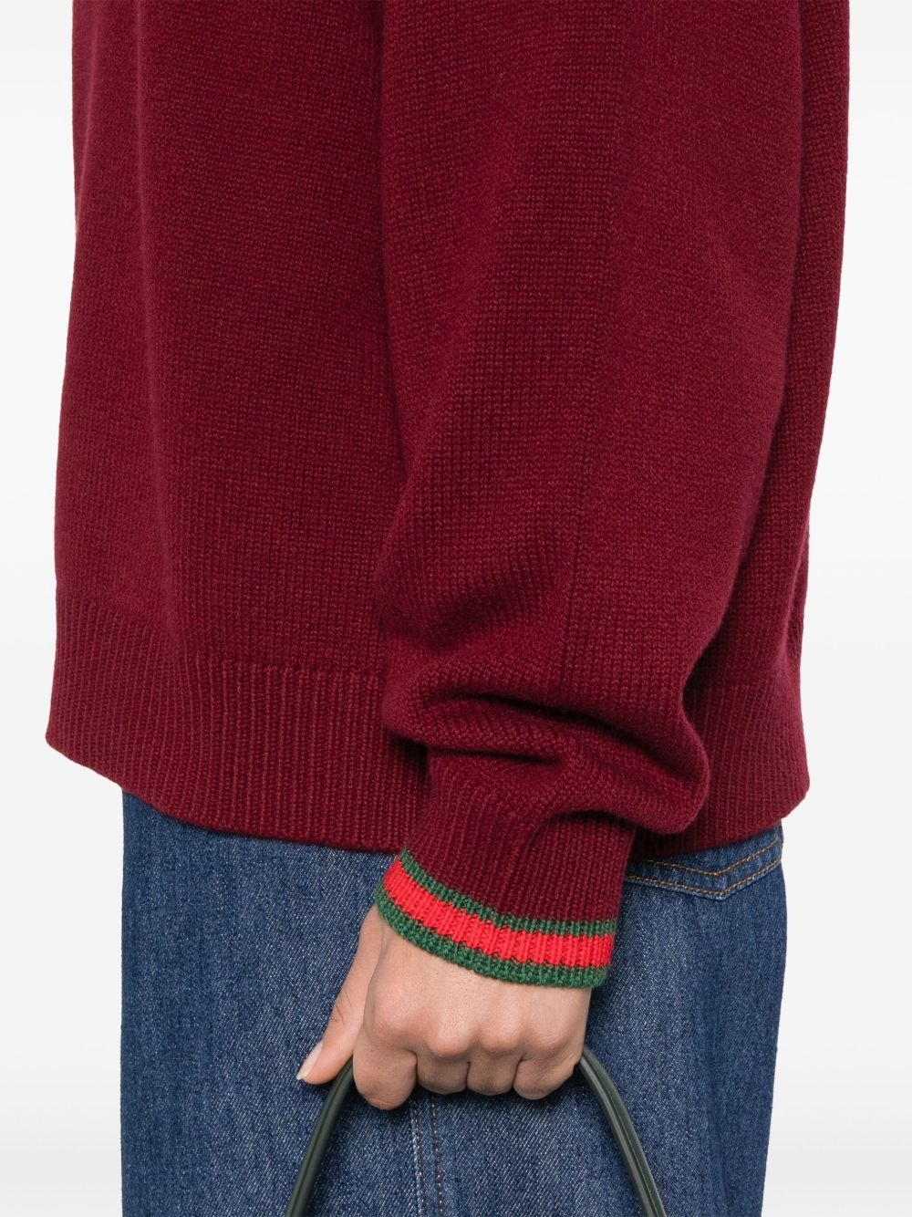 Web-trim sweater - 5