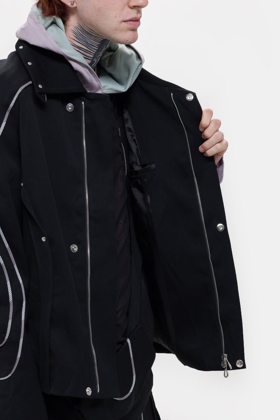 ジャケット・アウター kiko kostadinov 24aw CHALICEJACKET W BAG kiko kostadinov 24aw CHALICEJACKET W BAG