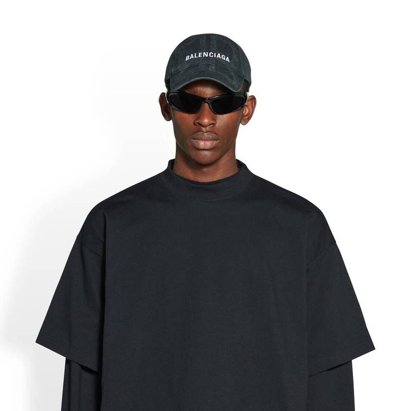 Bb Laser Destroyed Cap in Black 5