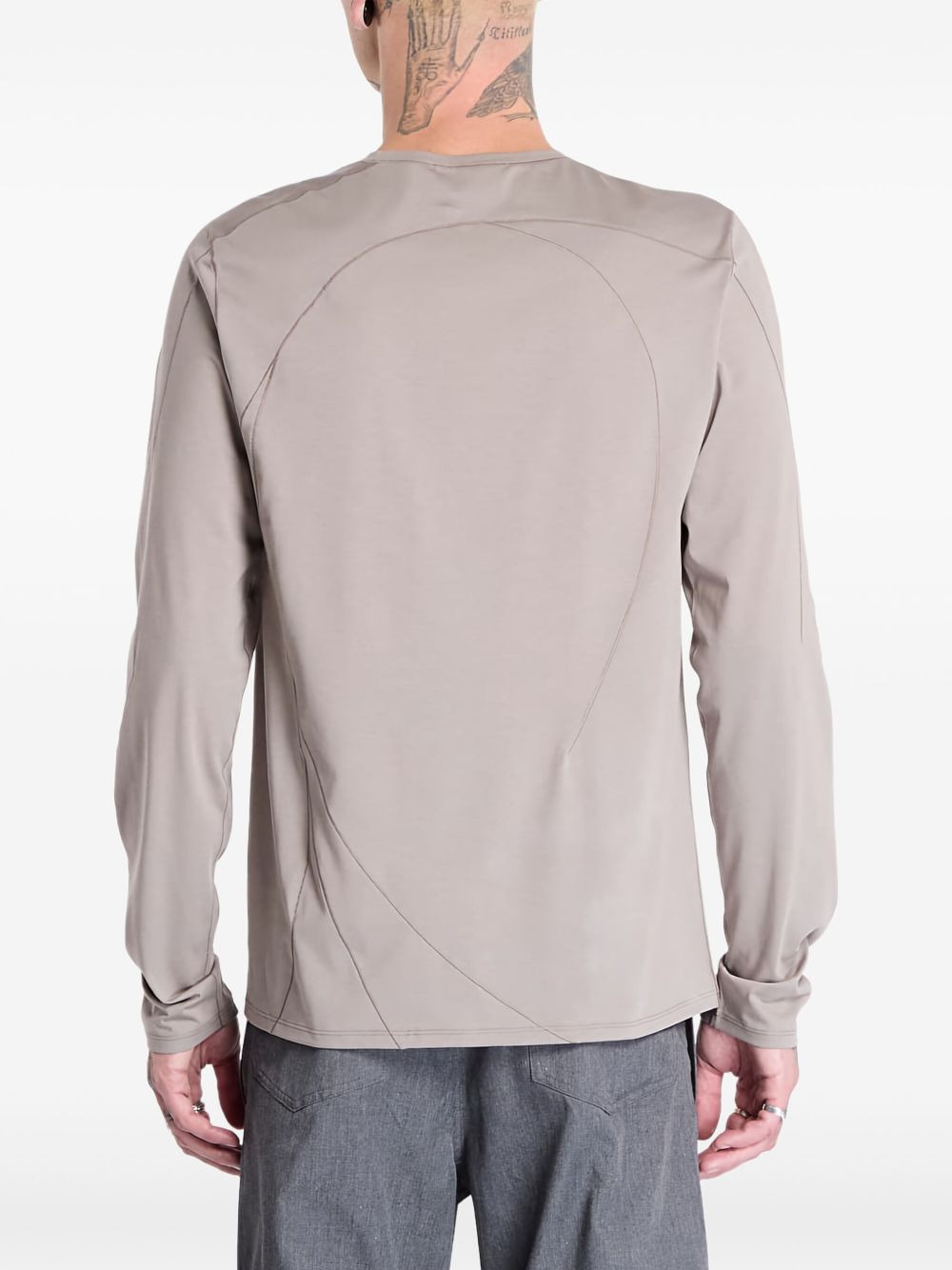 cotton-blend T-shirt - 5