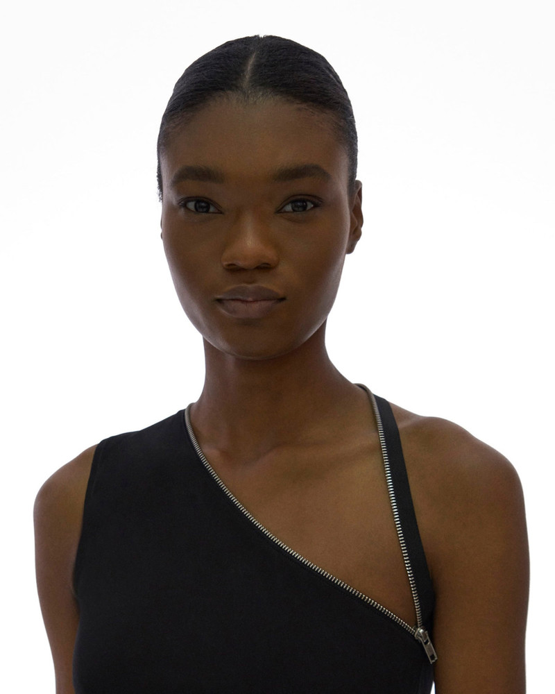 ASYMMETRIC ZIP DRESS 7