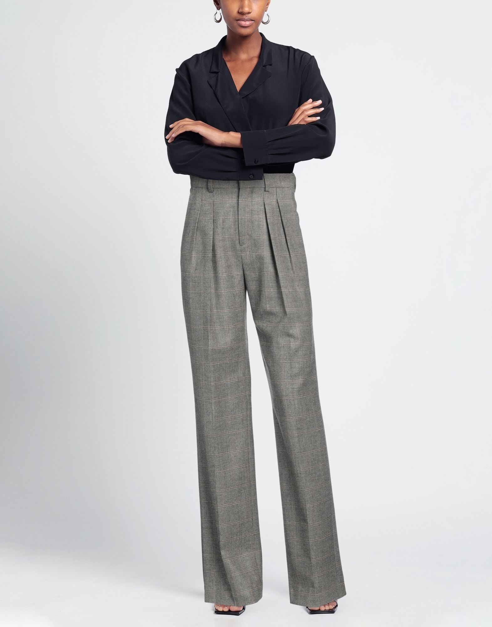 CELINE MARGARET PANTS IN FLANNEL | REVERSIBLE