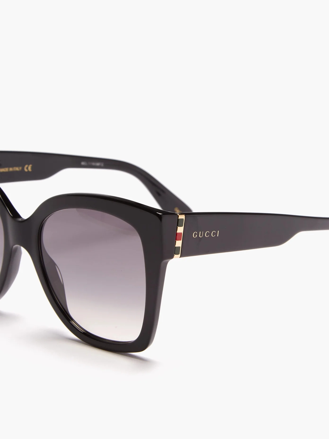 Oversized square acetate sunglasses - 5