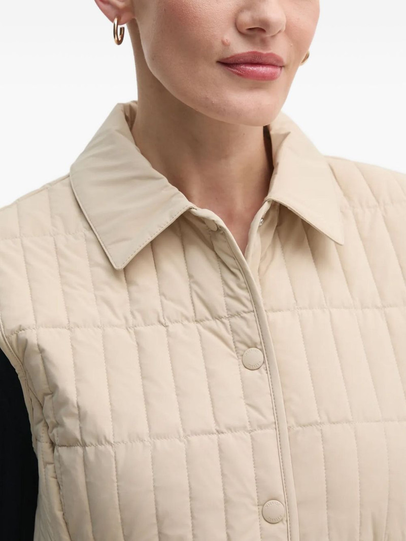 Helia quilted belted gilet 5