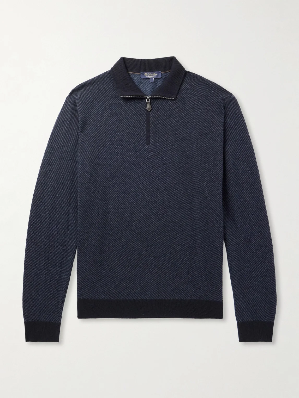 Roadster Cashmere Half-Zip Sweater - 1
