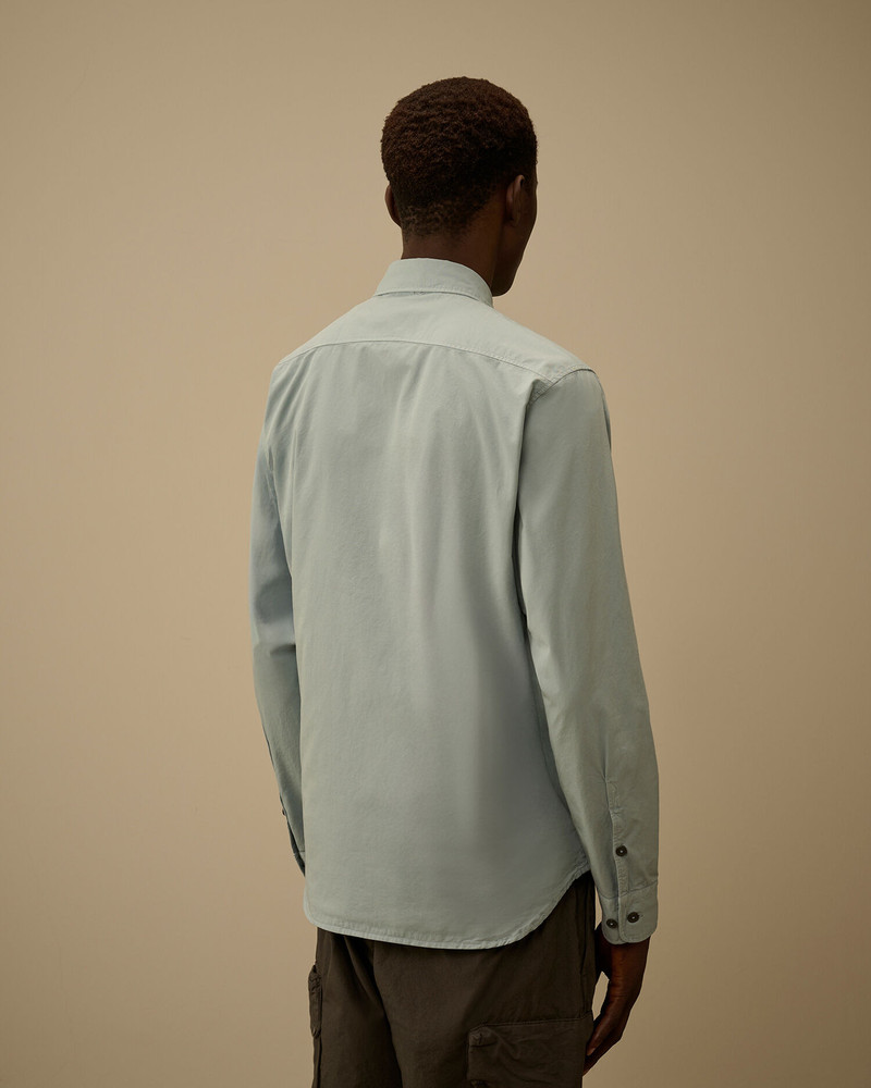 Organic Gabardine Long Sleeve Lens Shirt 4