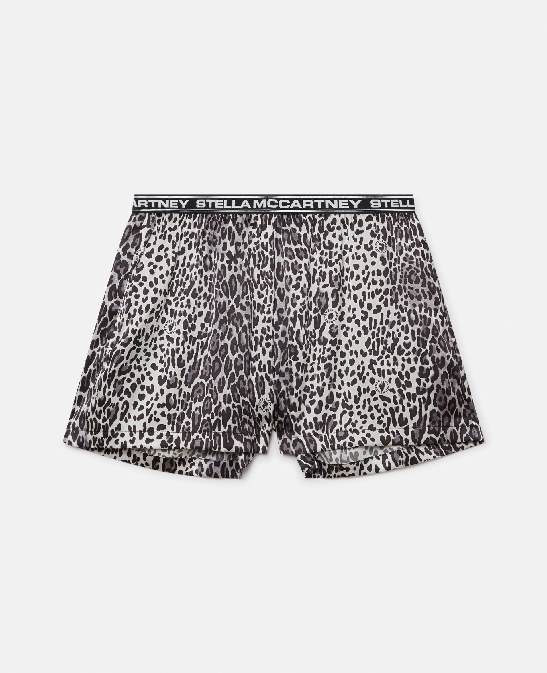 Leopard Print Shorts - 1