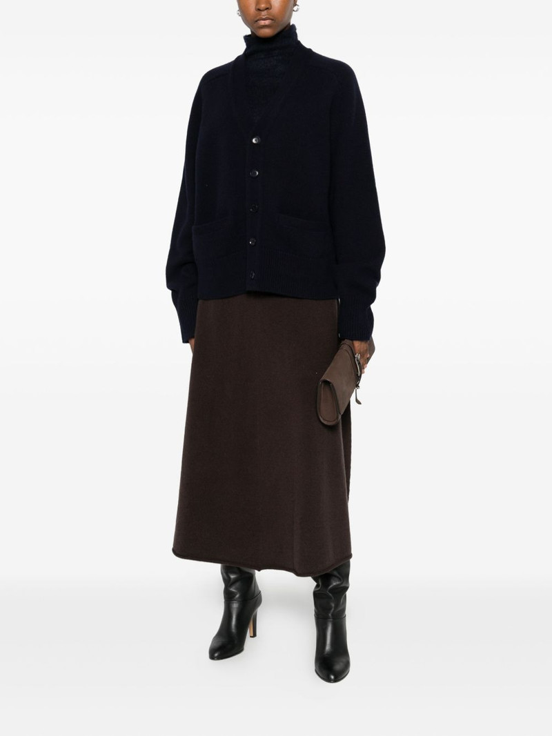 extreme cashmere V-neck cardigan outlook