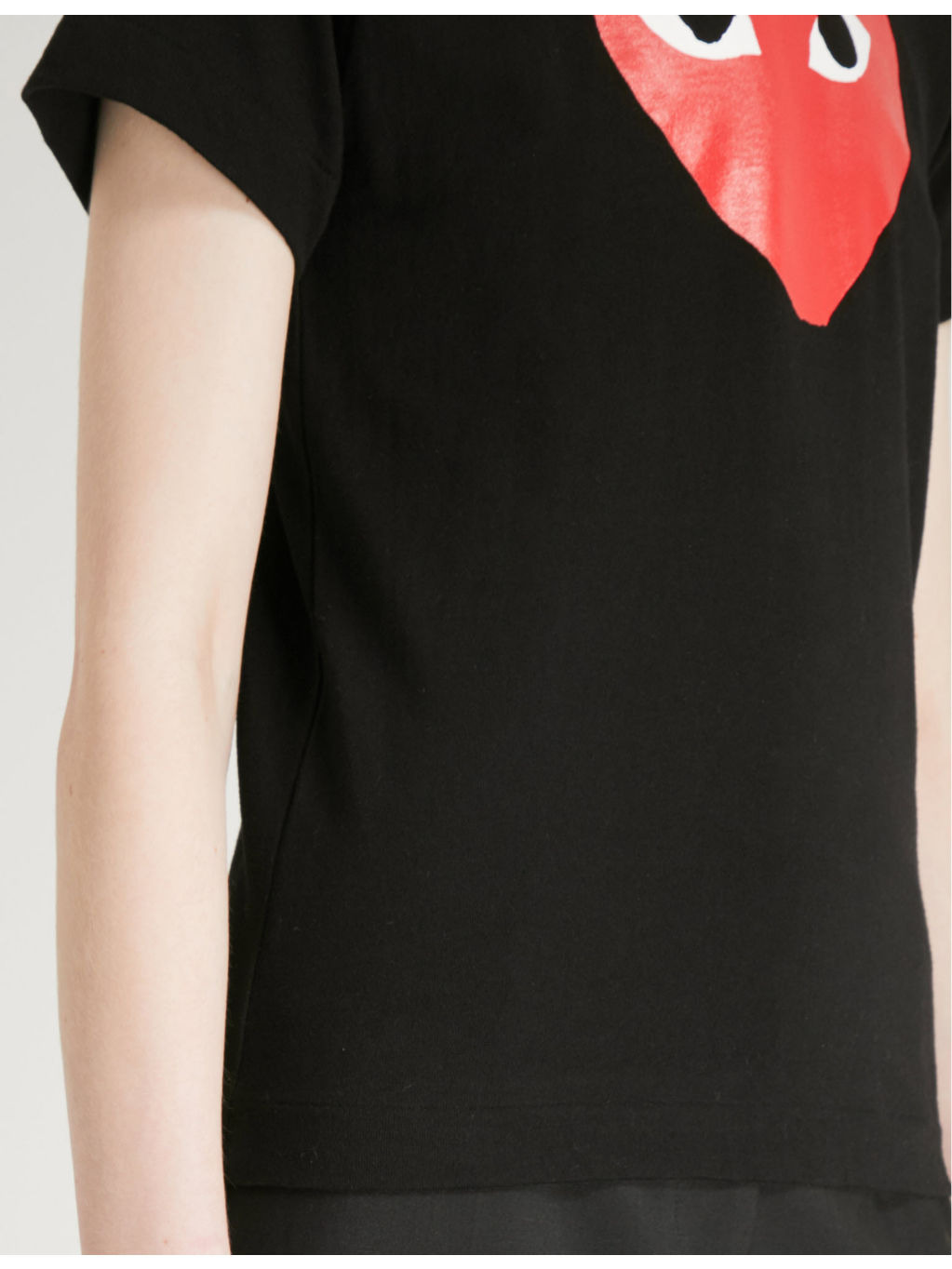 Middle heart-print cotton-jersey T-shirt - 7