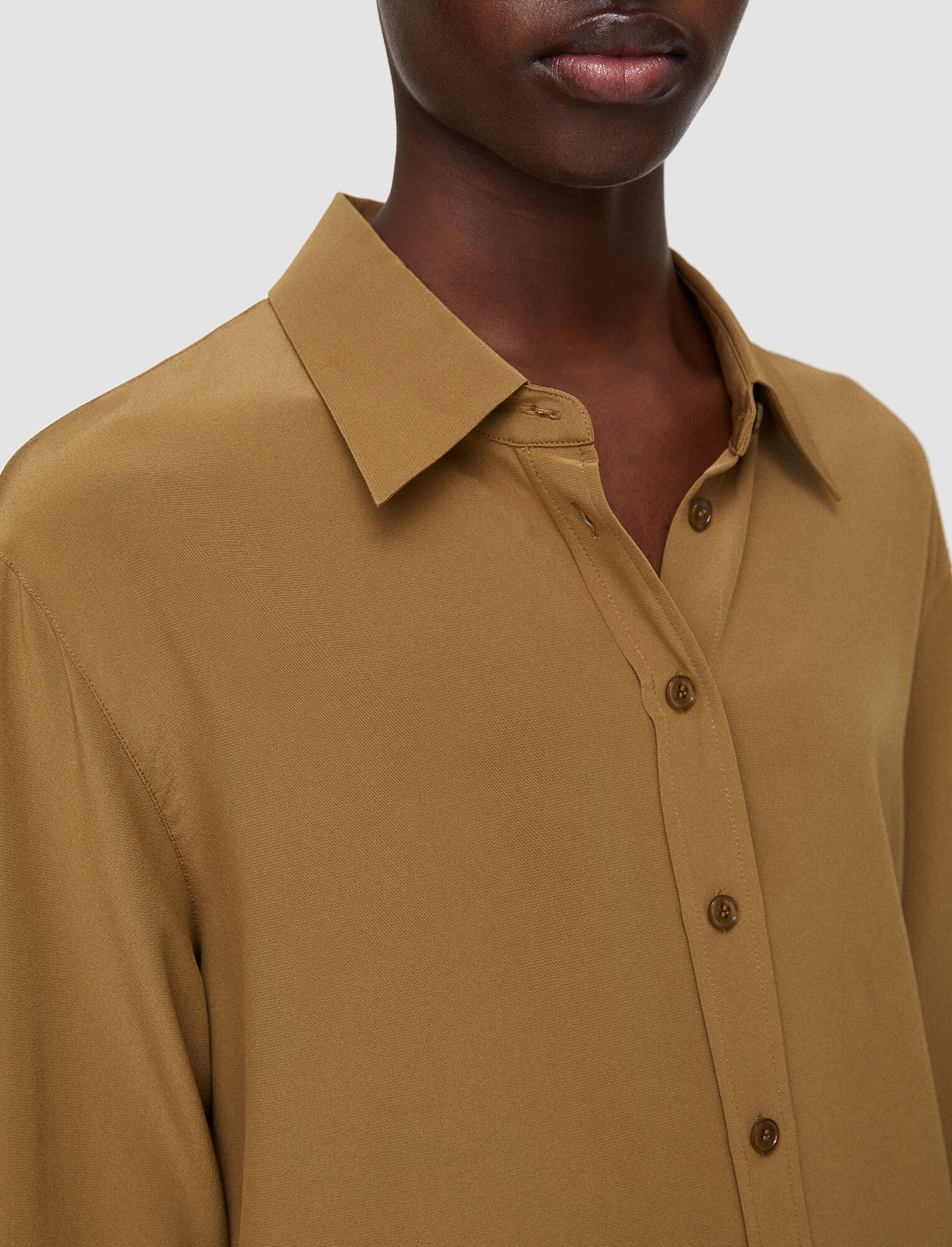 Silk Crepe de Chine Joe Blouse - 4
