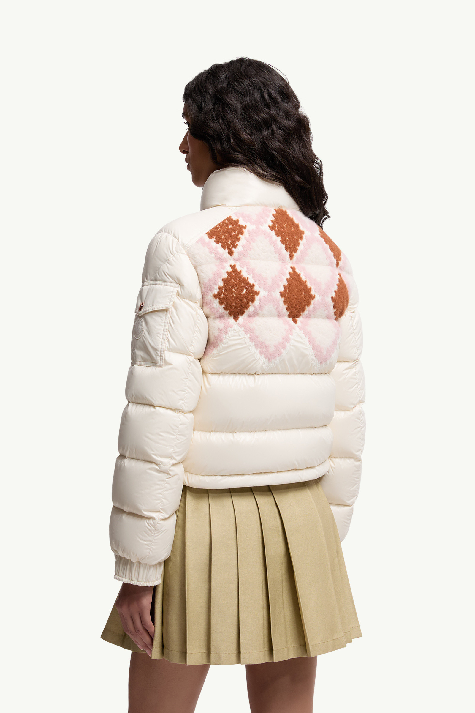 Megara Wool-Trimmed Short Down Jacket - 5
