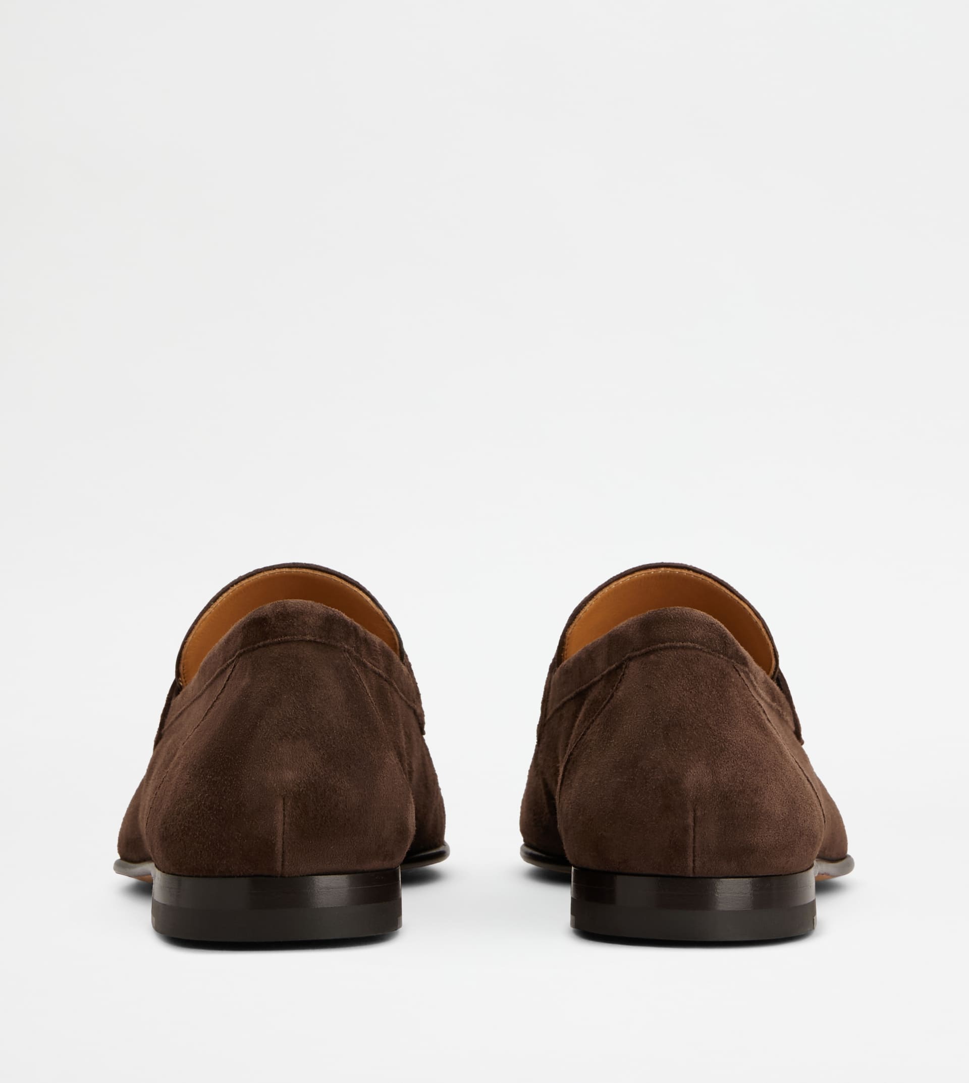 LOAFERS IN SUEDE - BROWN - 3