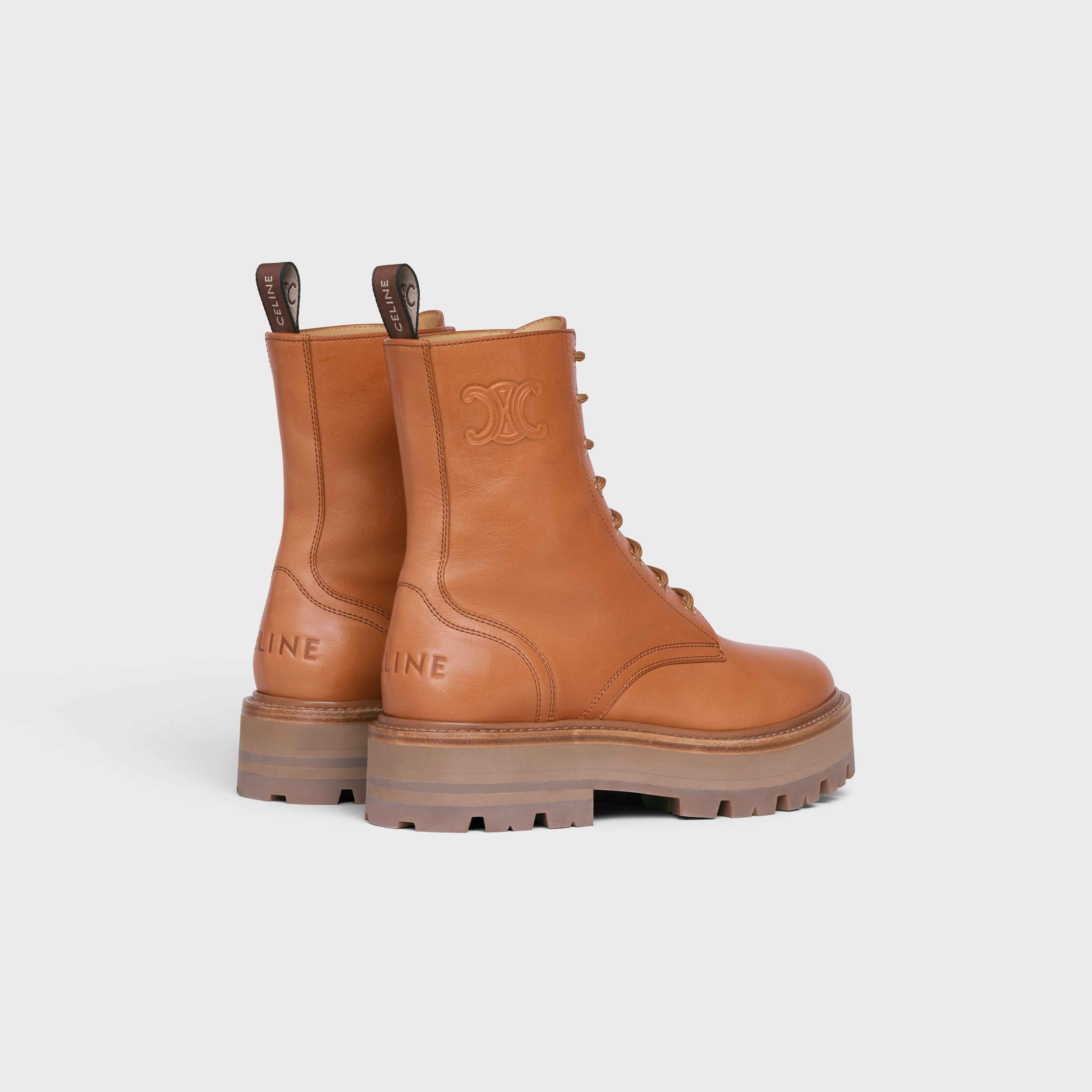 Celine bulky laced up boot in Calfskin - 3