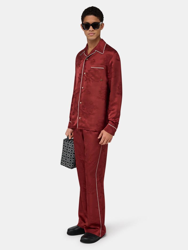 FLORAL JACQUARD PULL ON PANT 3