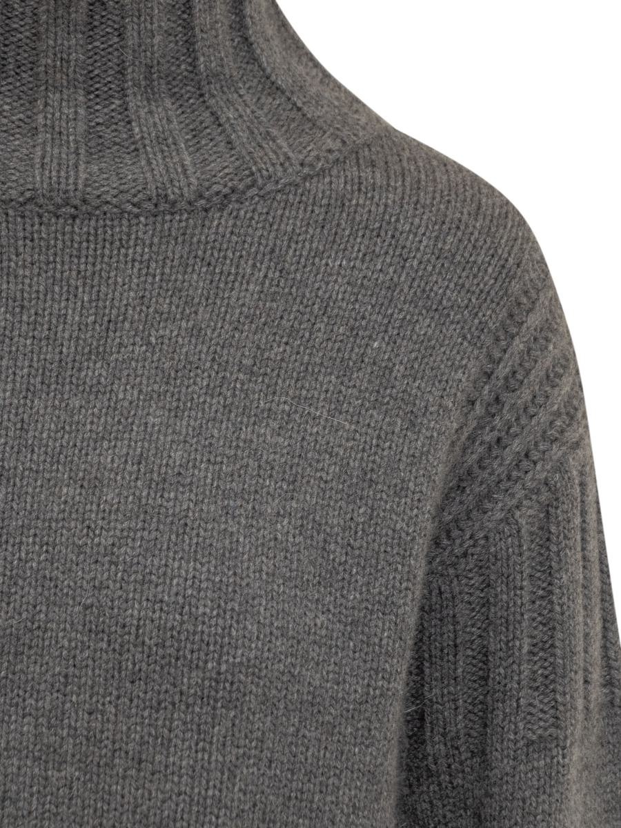 JIL SANDER TURTLENECK SWEATER - 4